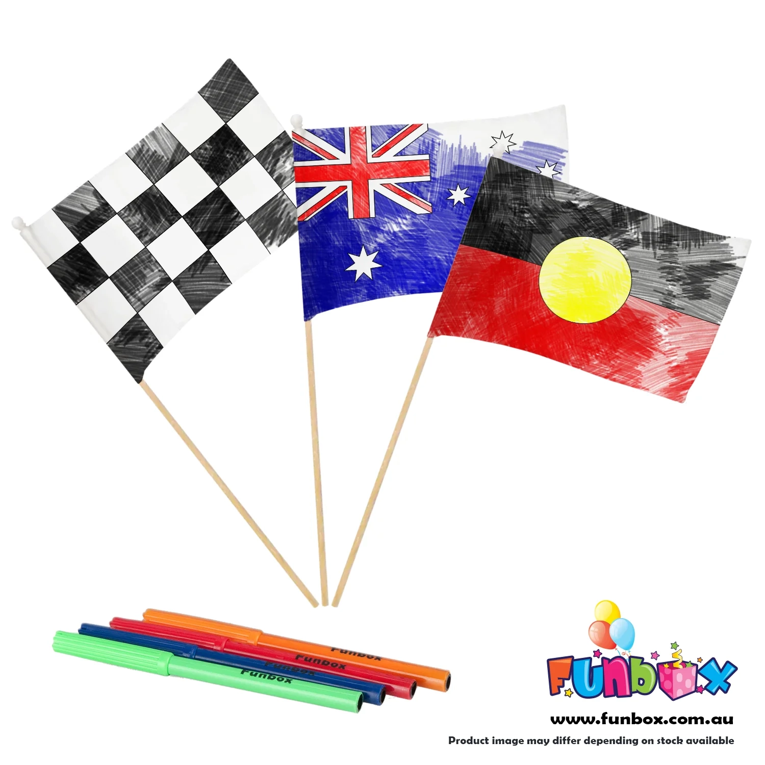 Design Your Own Flag Kit Funbox au
