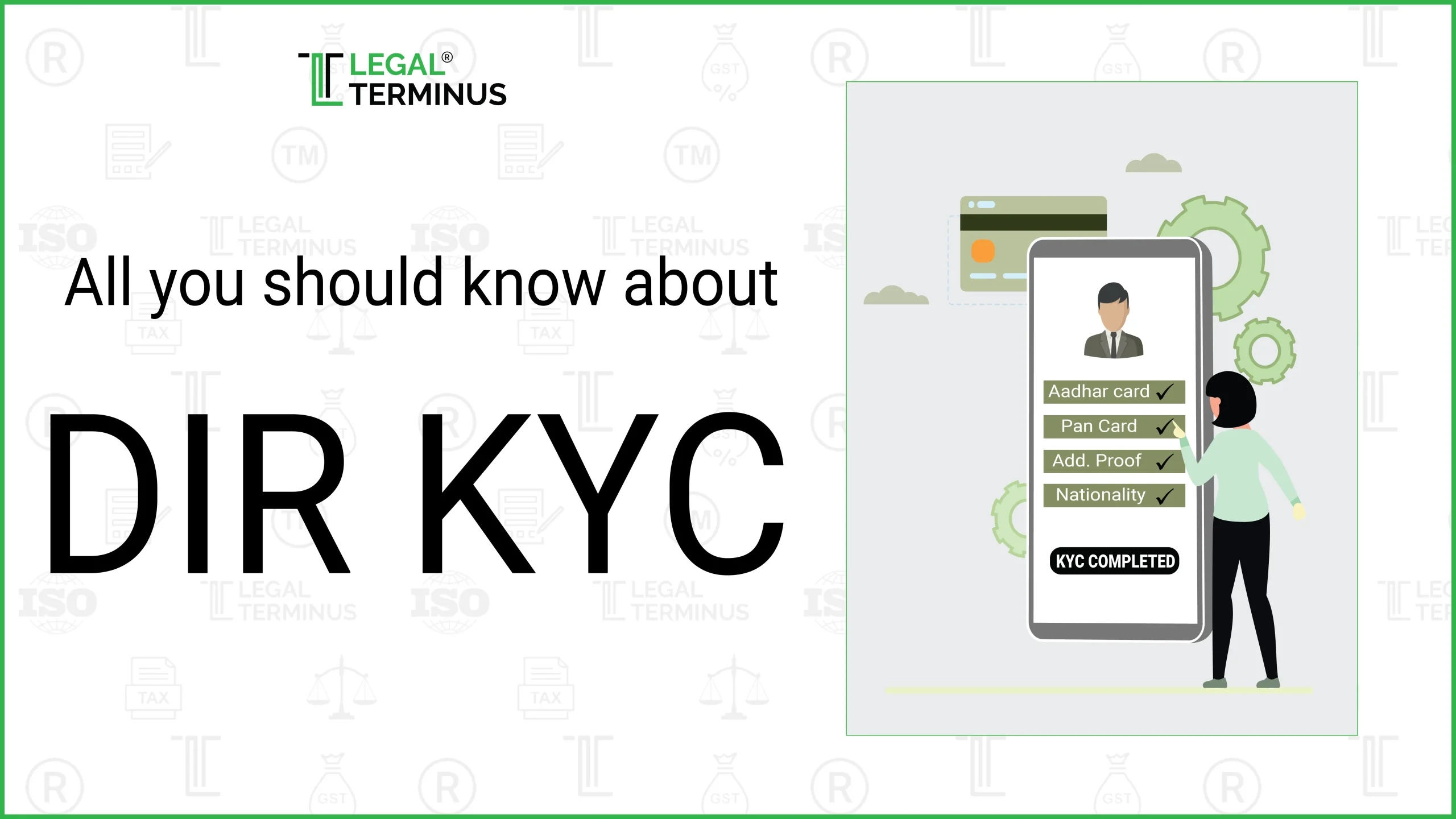 Director KYC Compliance All About DIR 3 KYC amp DIR KYC Web