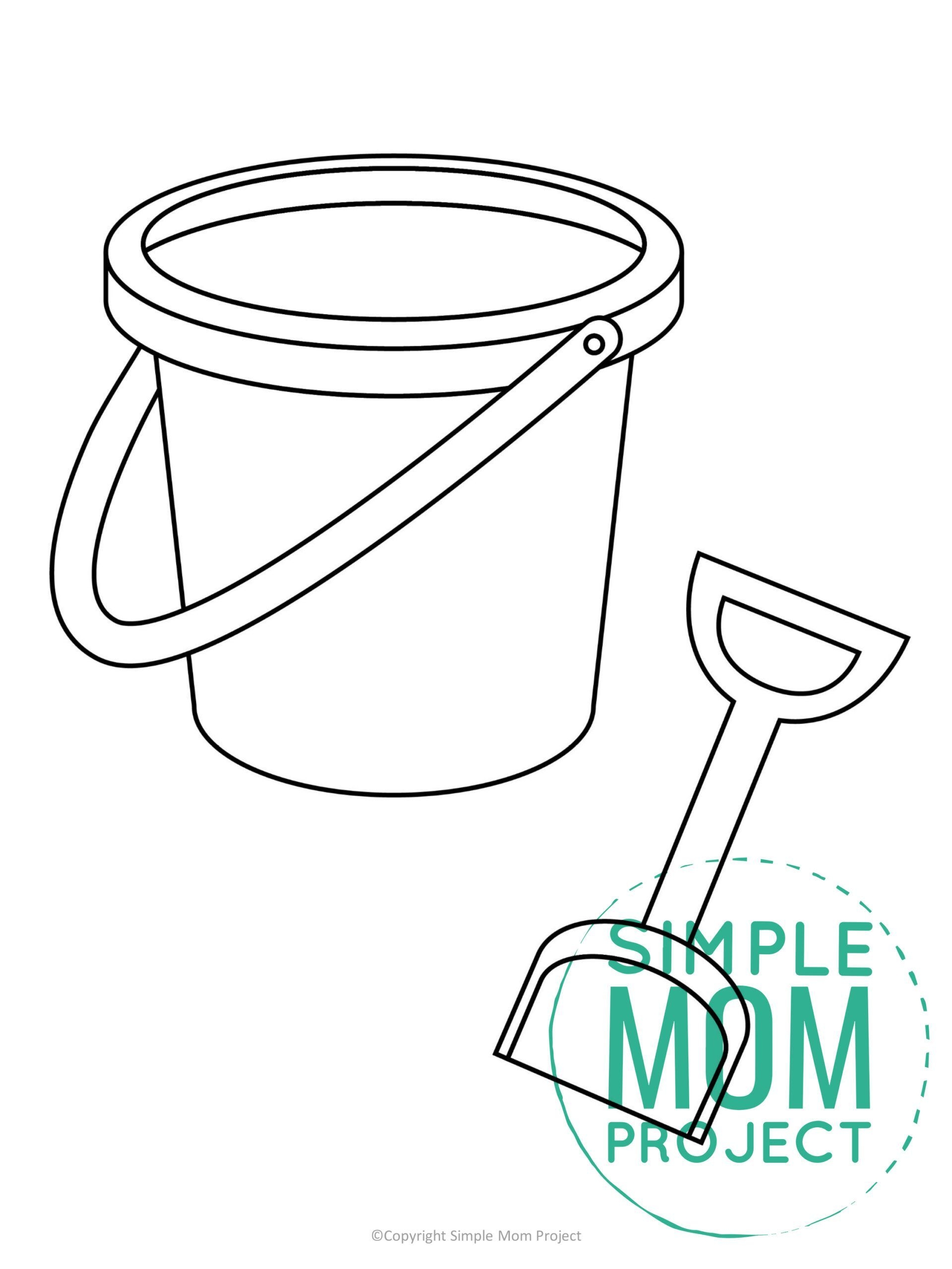 Discover 10 Beach Pail And Shovel Template And Beach Pail And 