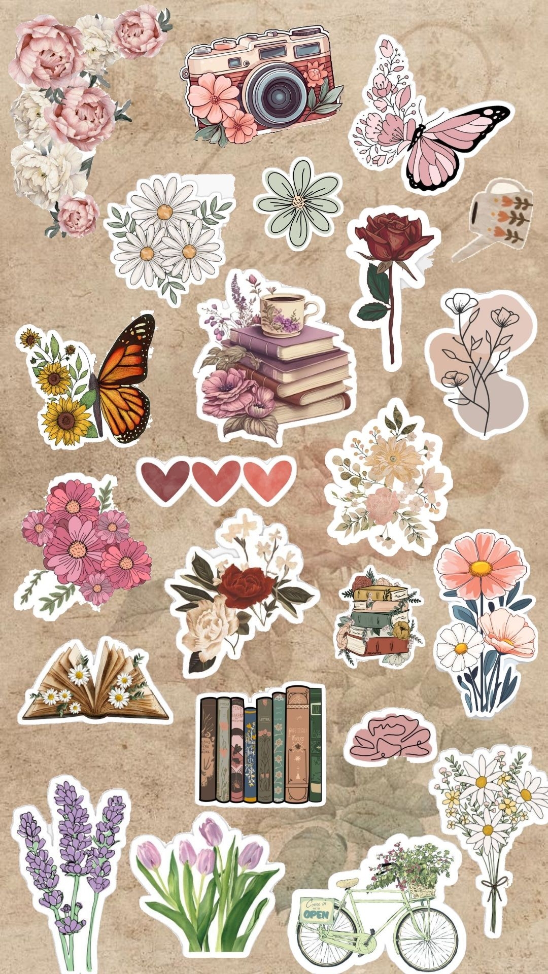 Discover 9 Scrapbook Stickers And Vintage Paper Printable Ideas 