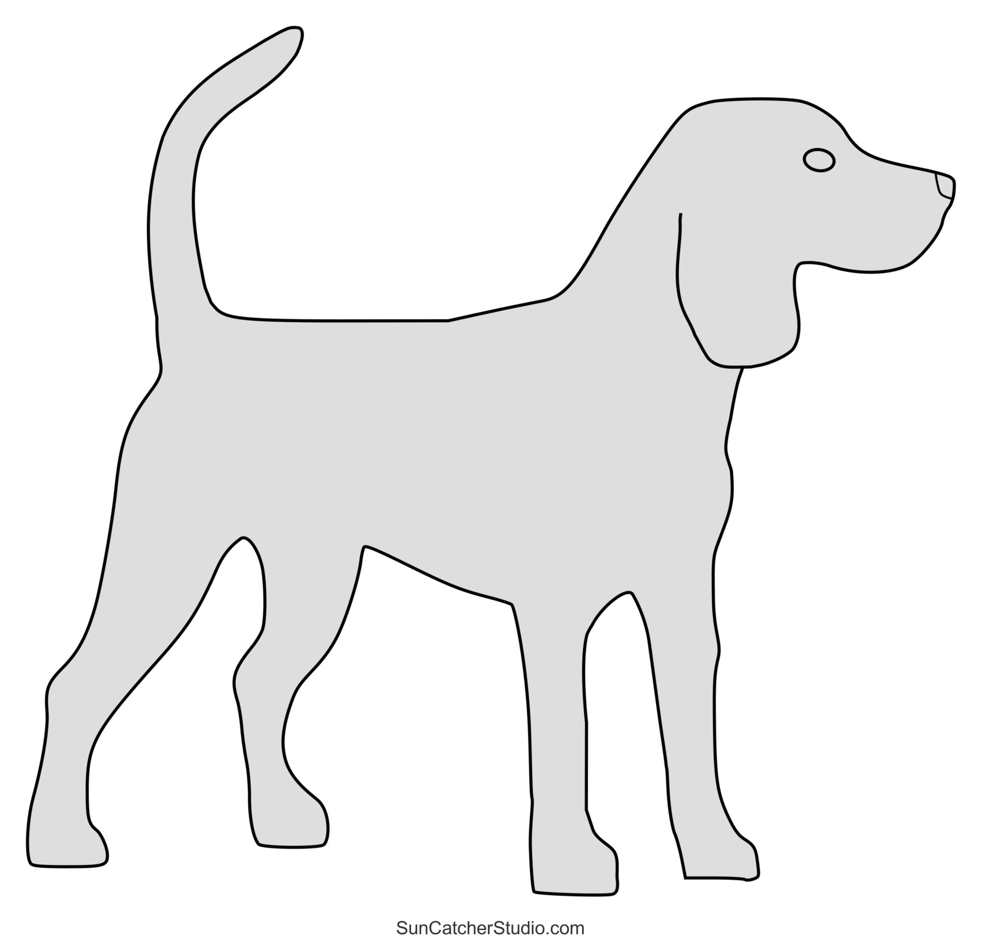 Dog Patterns Templates Silhouettes Free JPG PNG SVG Free 