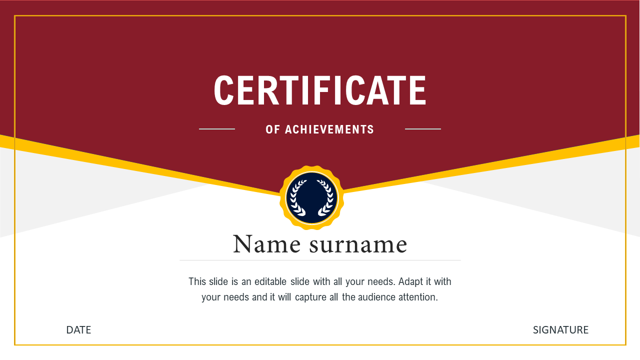 Certificate Designs Free Download