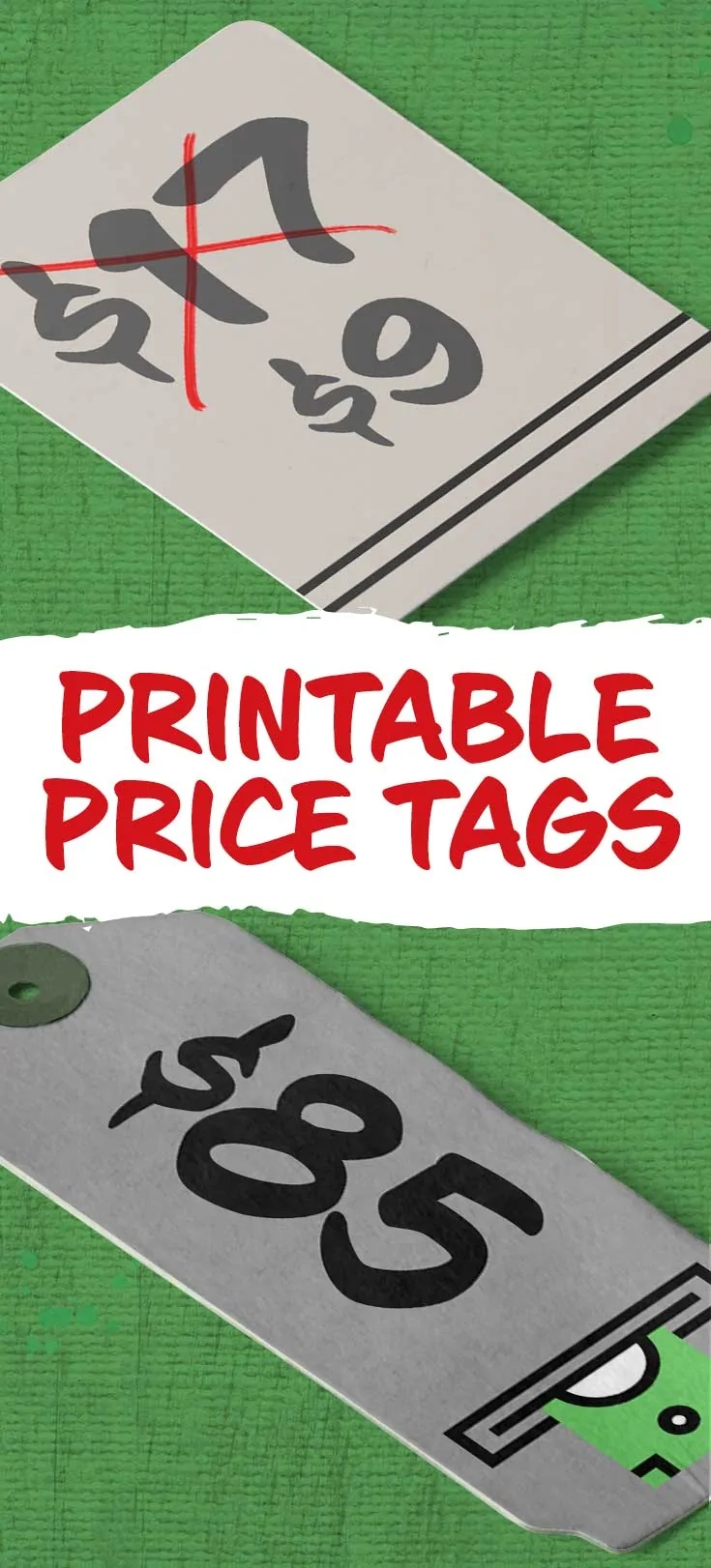 Free Printable Price Tag Template