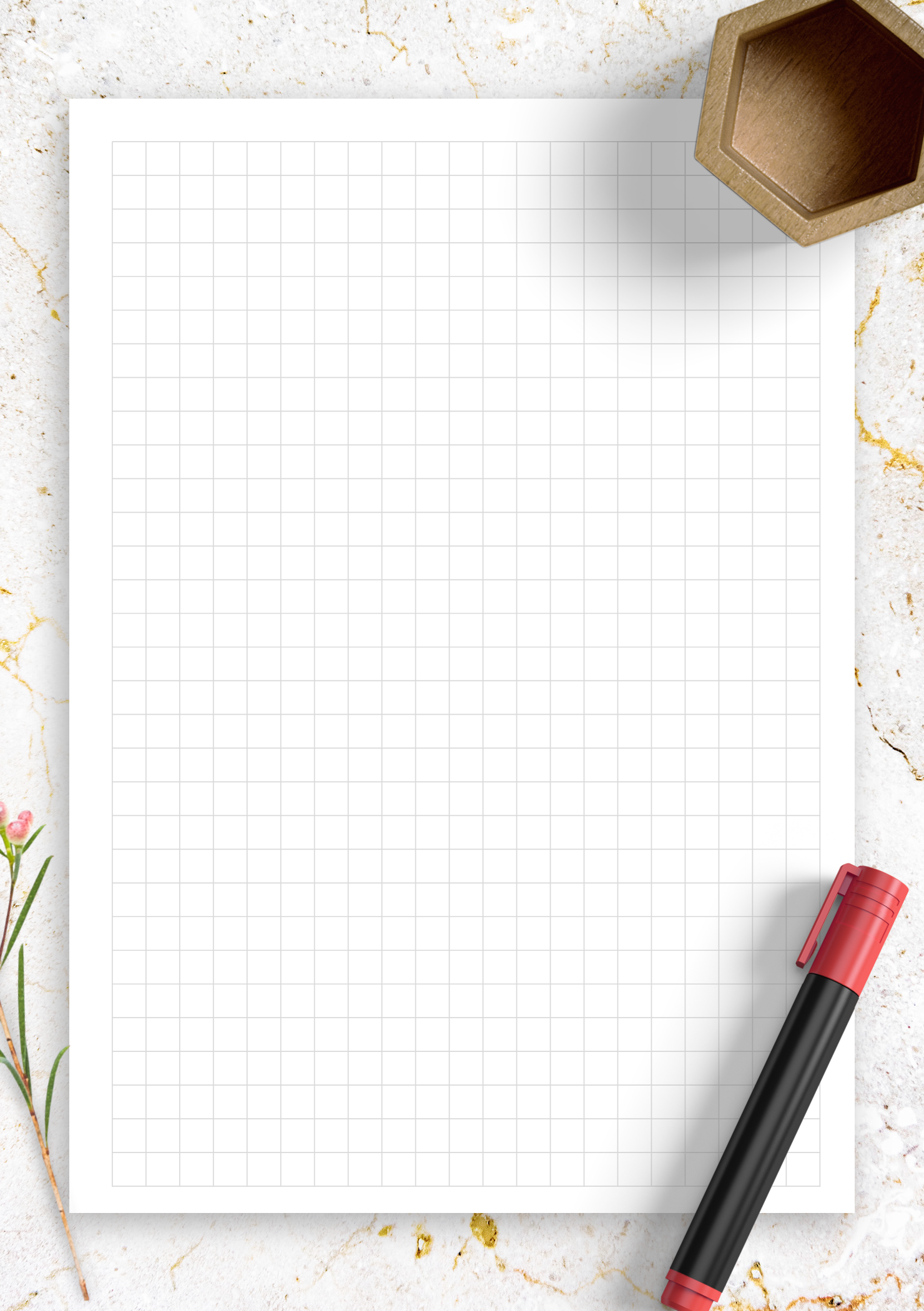 Printable Graph Paper 1 4
