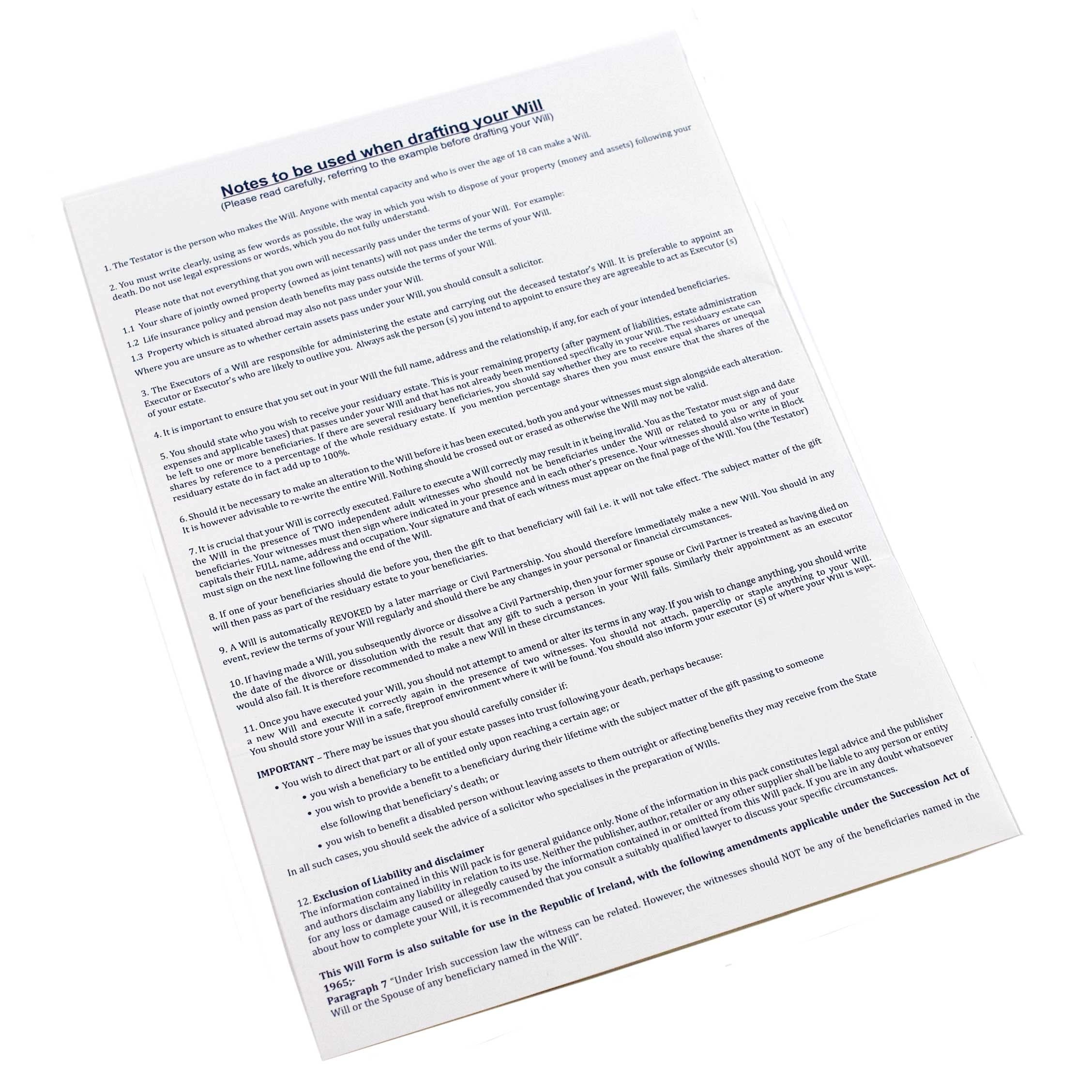 Esposti Last Will And Testament Forms Revised Latest Edition 
