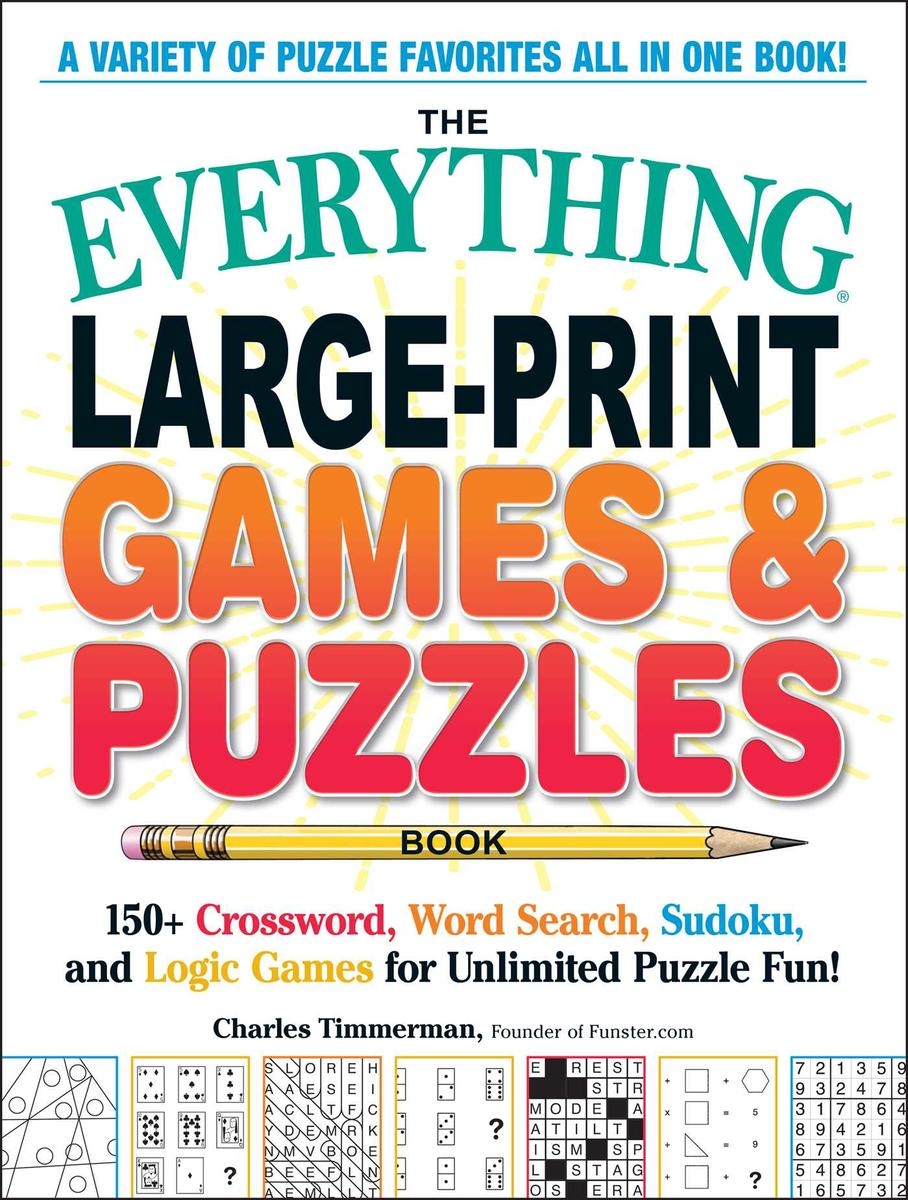 Everything Lg Print Games amp Puzzles Bk By Charles Timmerman McNally Robinson Booksellers