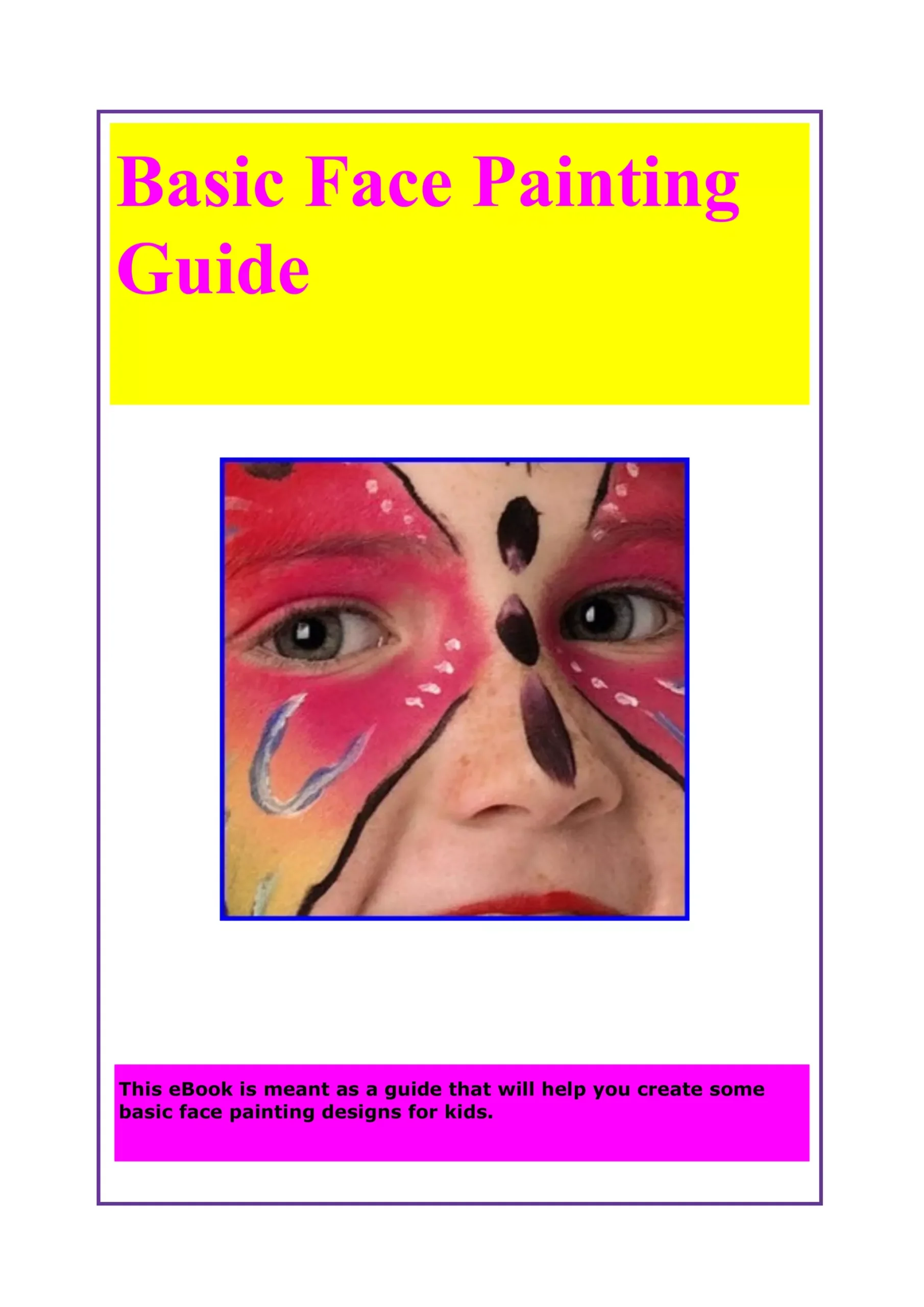 Face Painting PDF