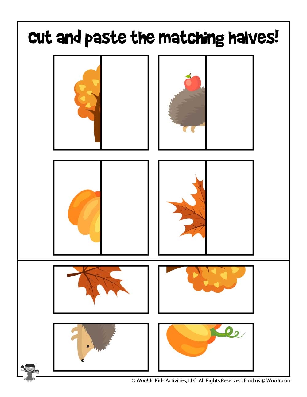 Autumn Printable Worksheets
