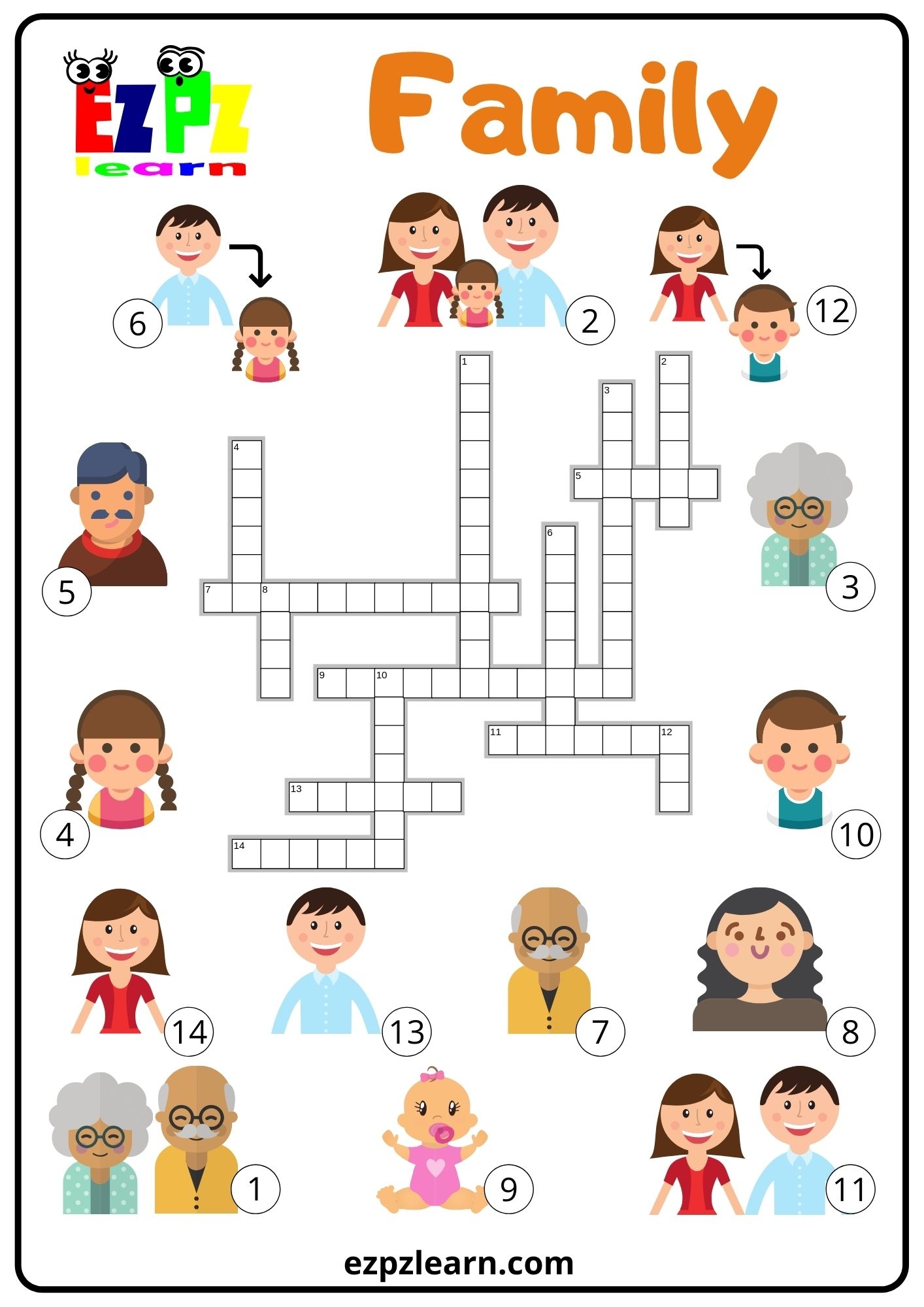 Printable Crossword Puzzles Esl