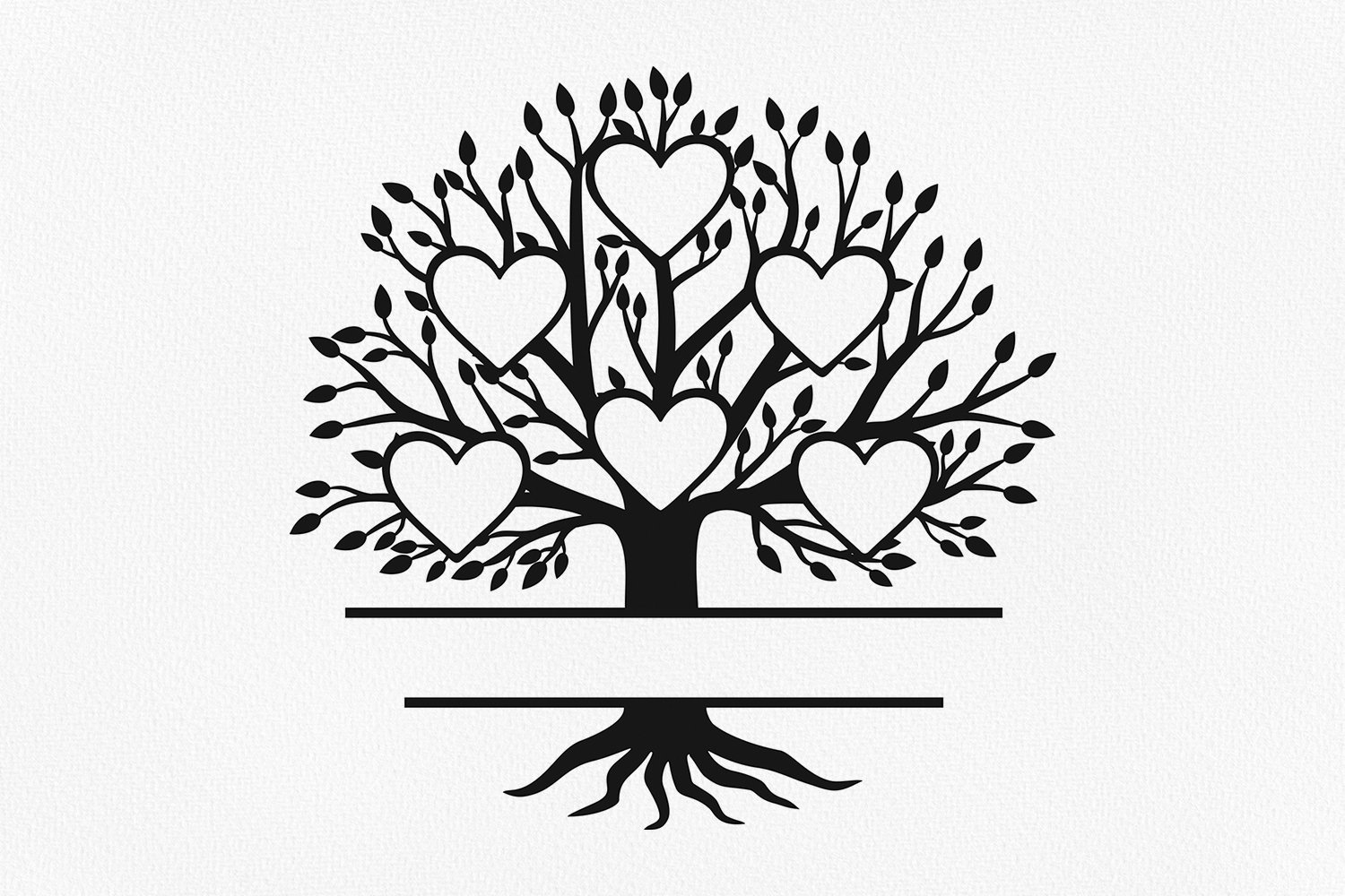 Family Tree Template With 6 Members