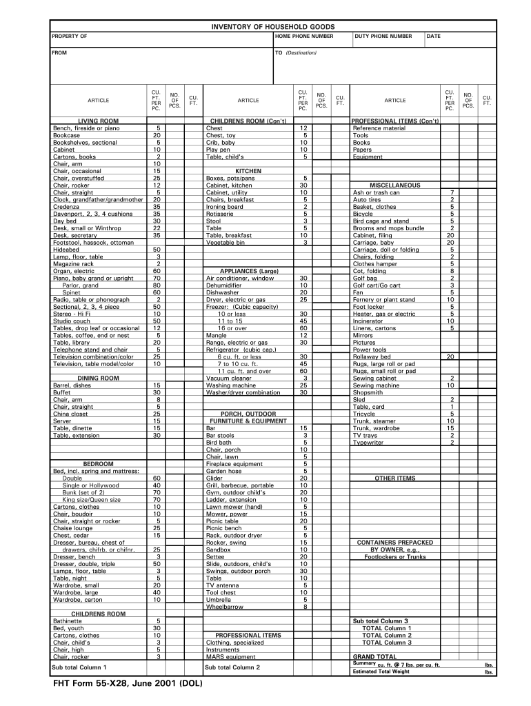 FHT 55 X28 Form Fill Online Printable Fillable Blank PdfFiller