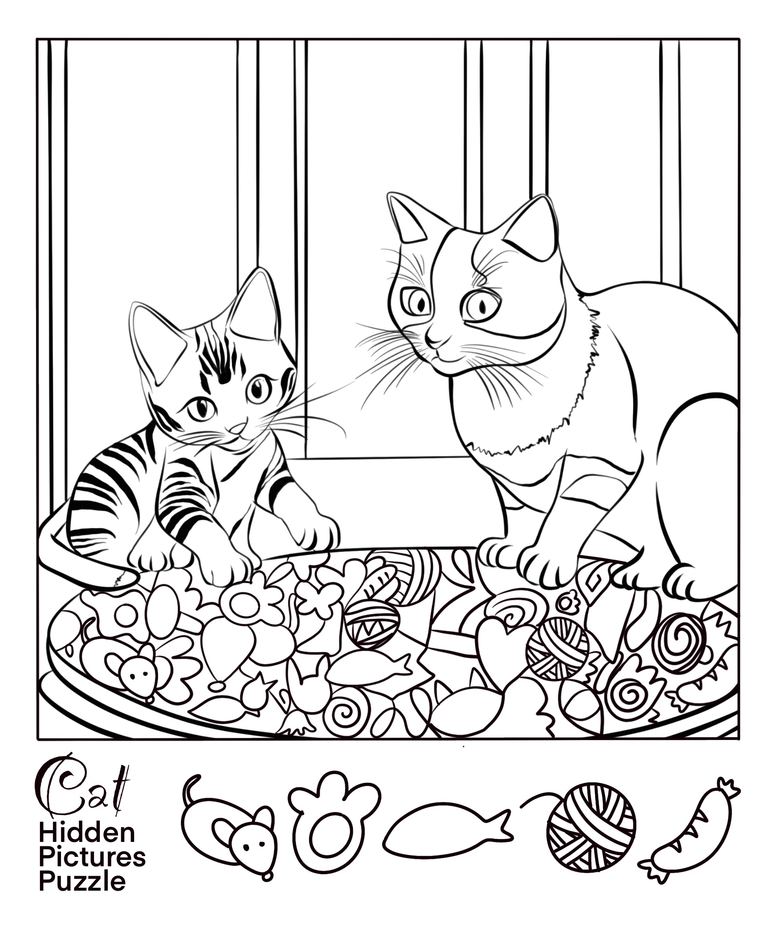 Free Printable Object Search Puzzles