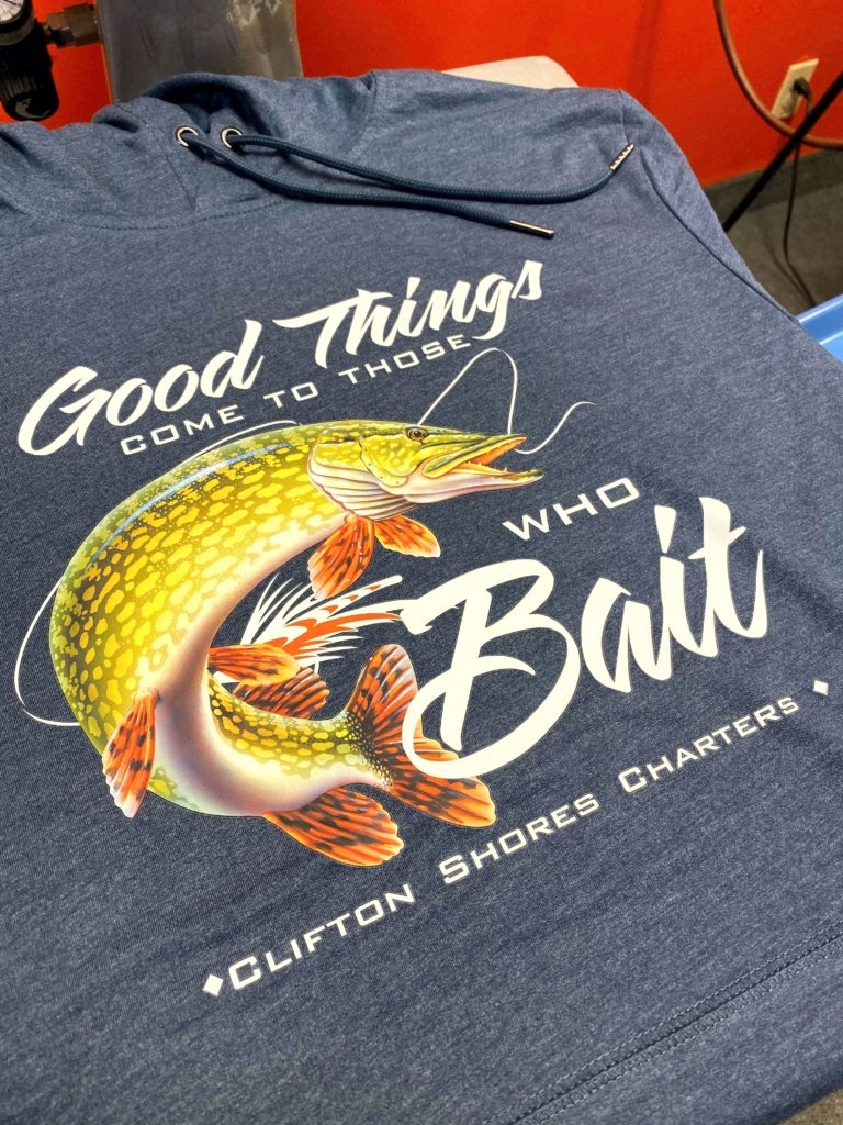 Fishing For Full Color T Shirt Designs Transfer Express Blog