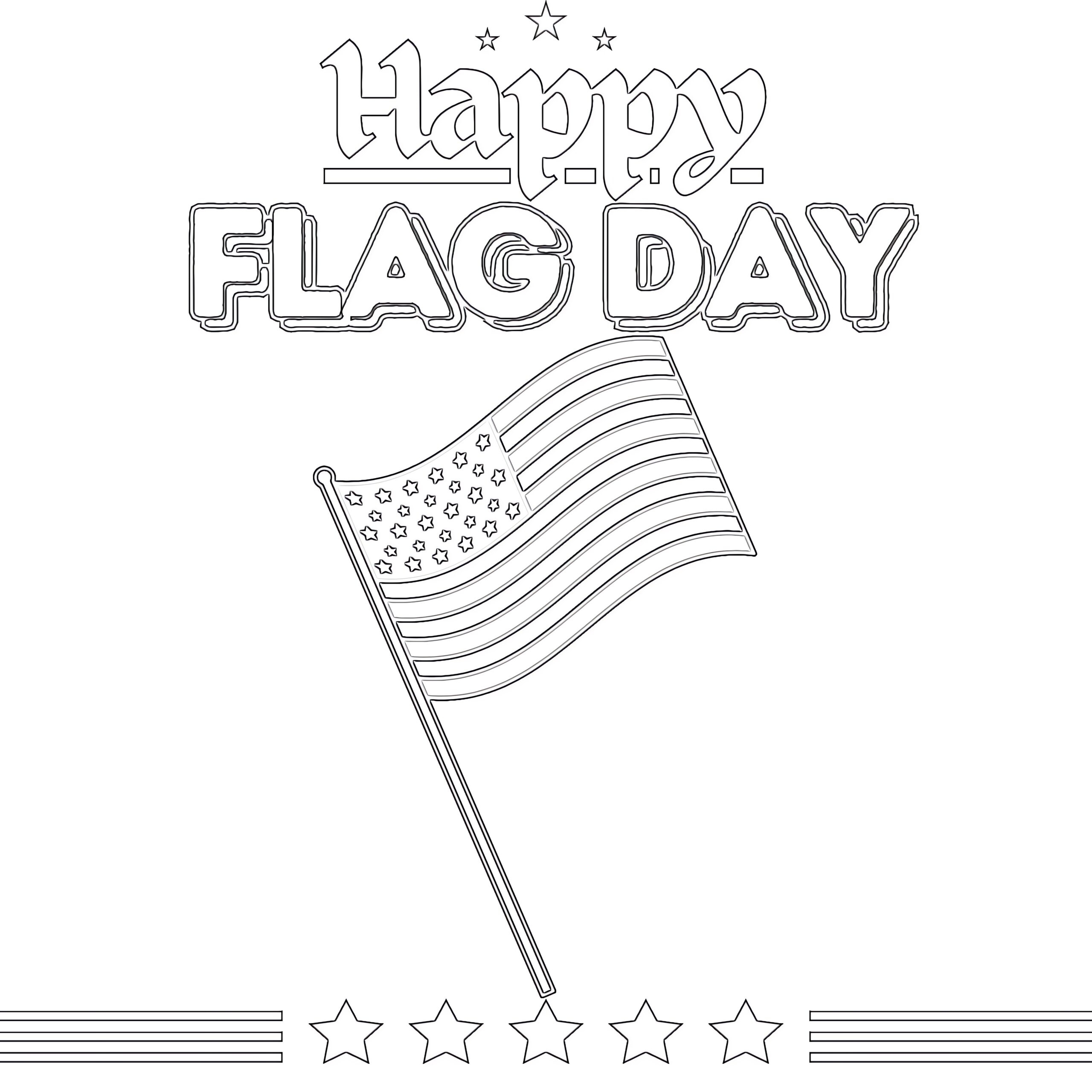 Flag Day Coloring Pages Coloring Pages Mimi Panda