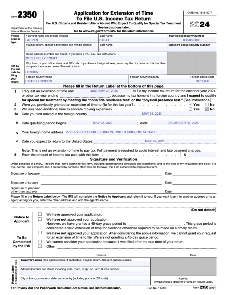 Form 2350 Vs Form 4868 What Is The Difference 
