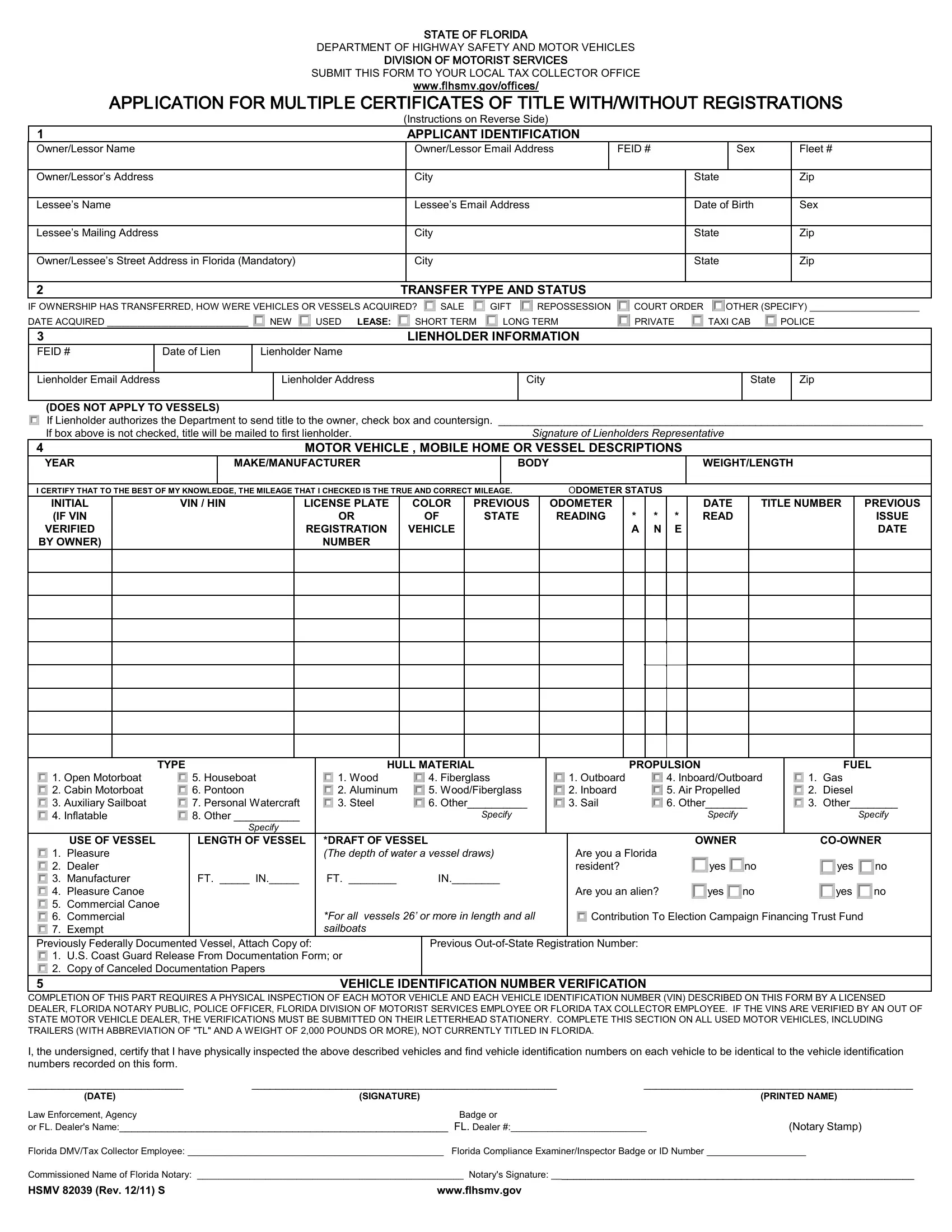 Form Hsmv 83330 Form