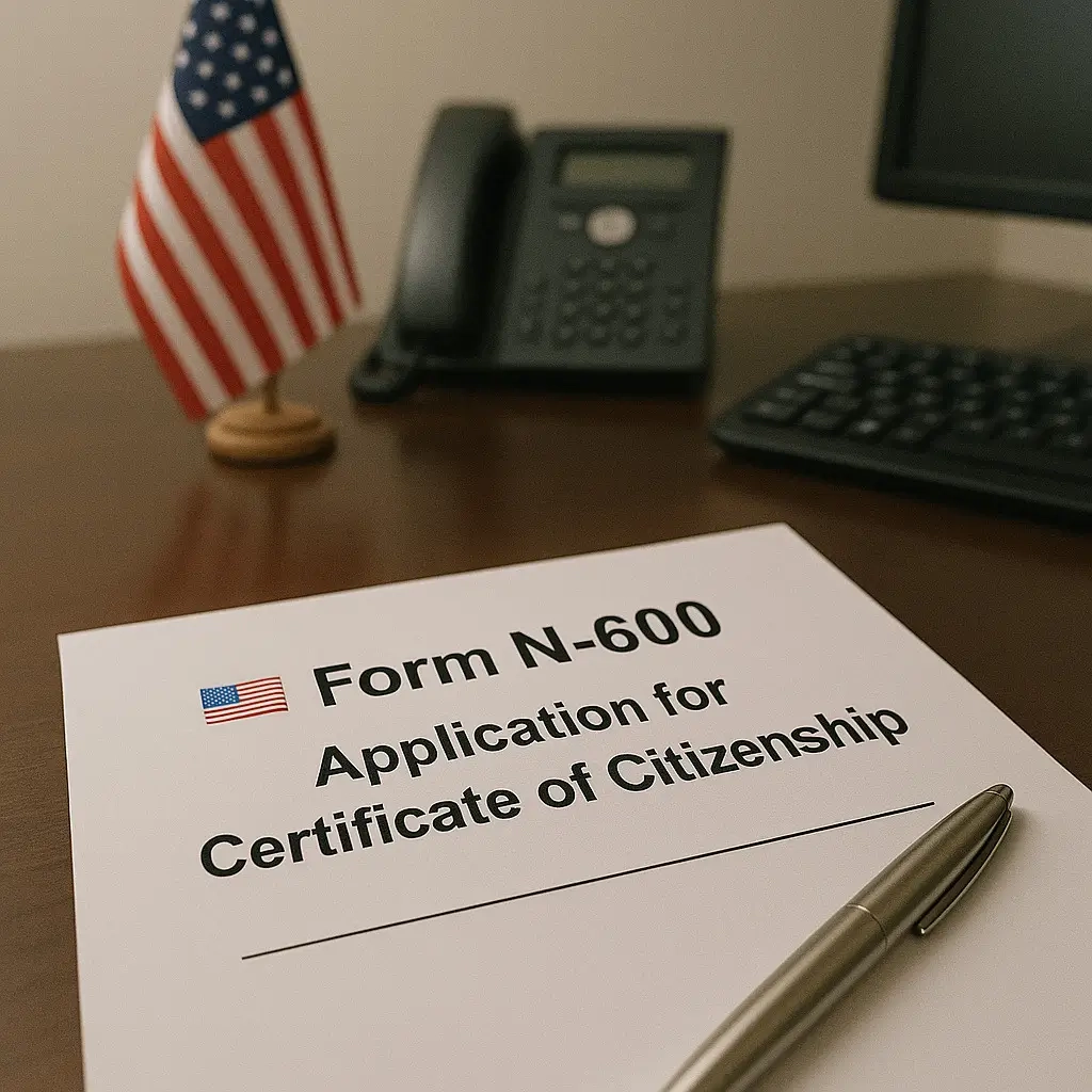 Form N 600 How To Apply For A Certificate Of Citizenship