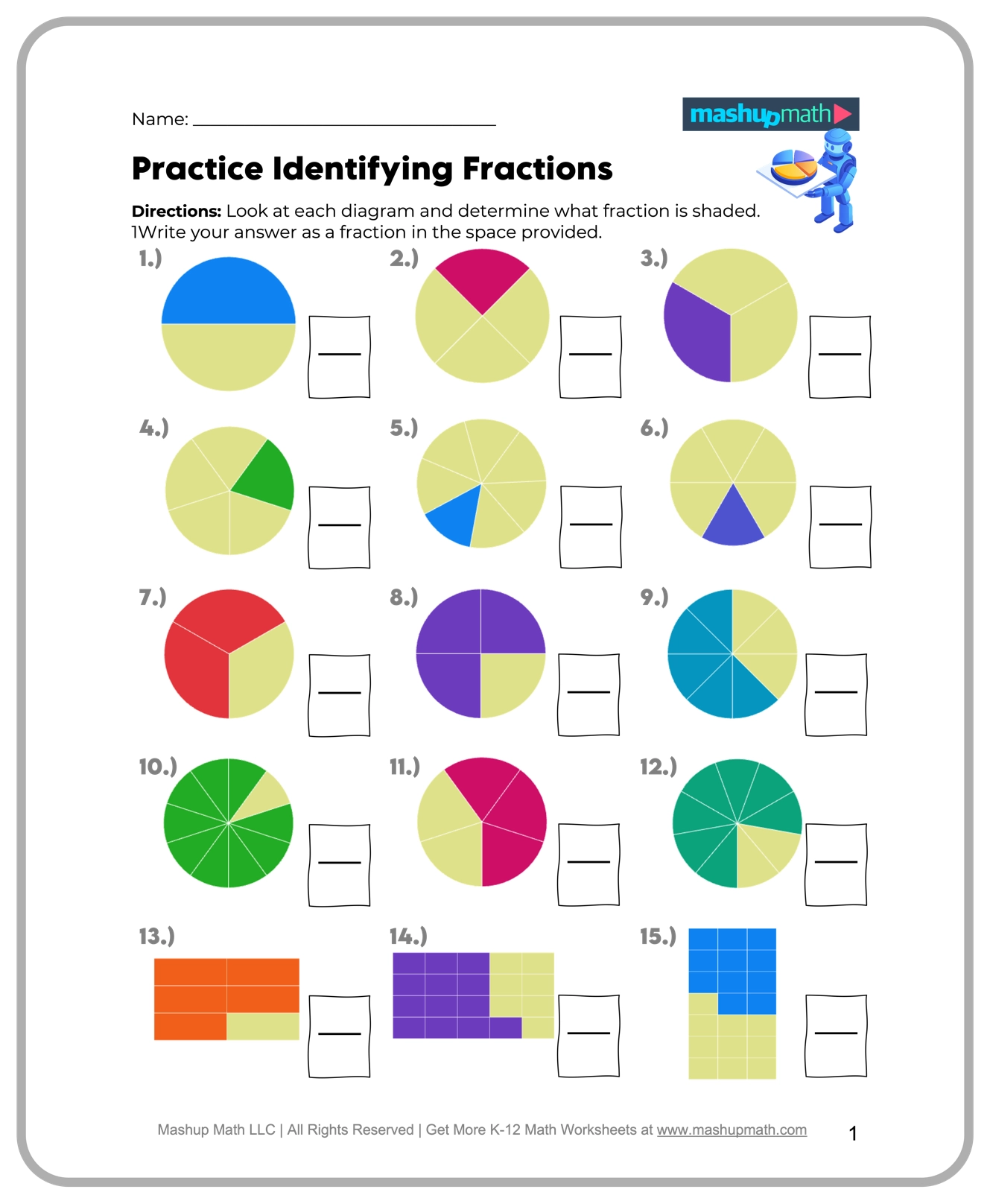 4th Grade Math Worksheets Printable