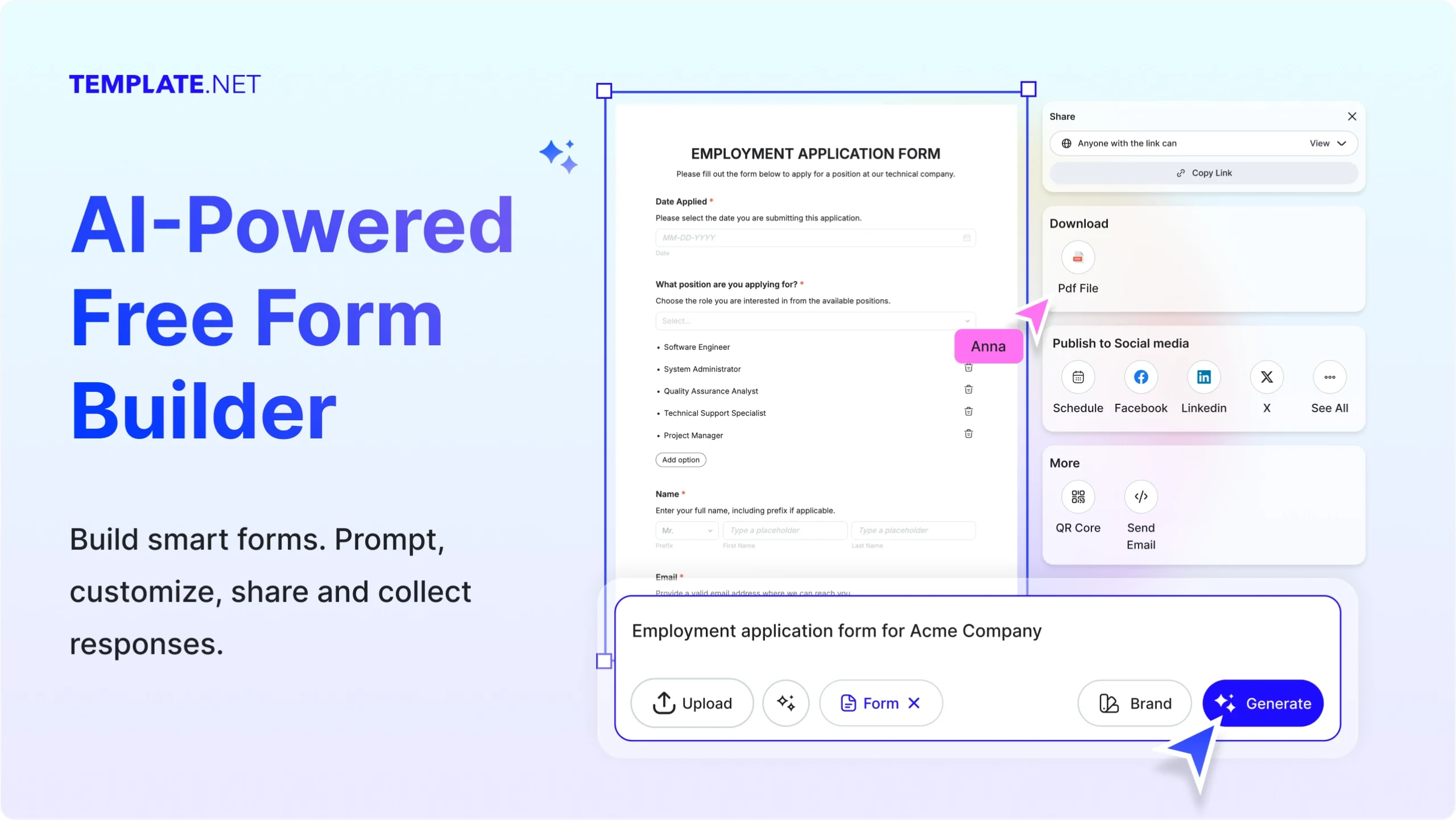 Free AI Form Builder