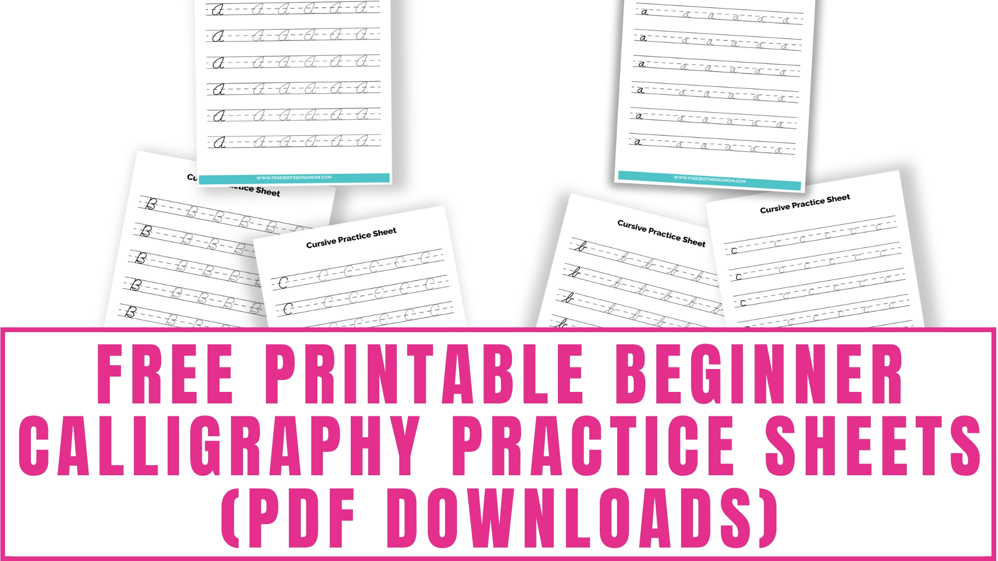 Free Printable Calligraphy Guide Sheets