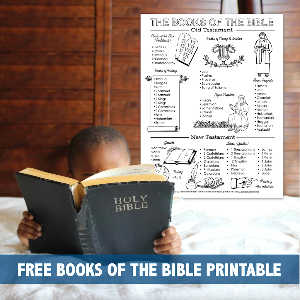Free Printable Books Of The Bible Worksheets