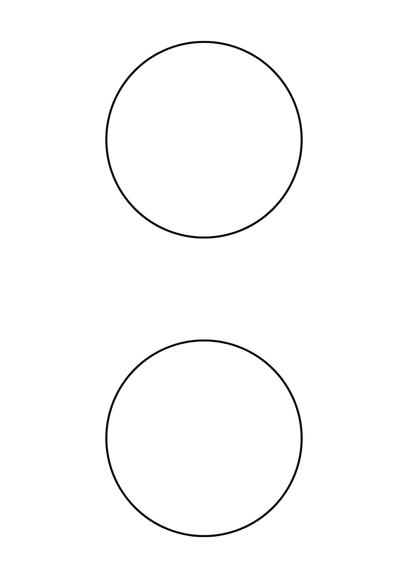 Free Circle Template Printable 12 Different Sizes The Pink 