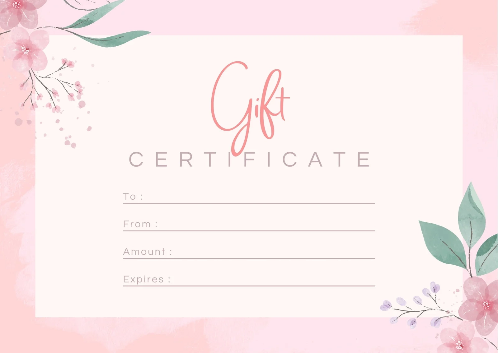 Free Printable Birthday Certificates Template