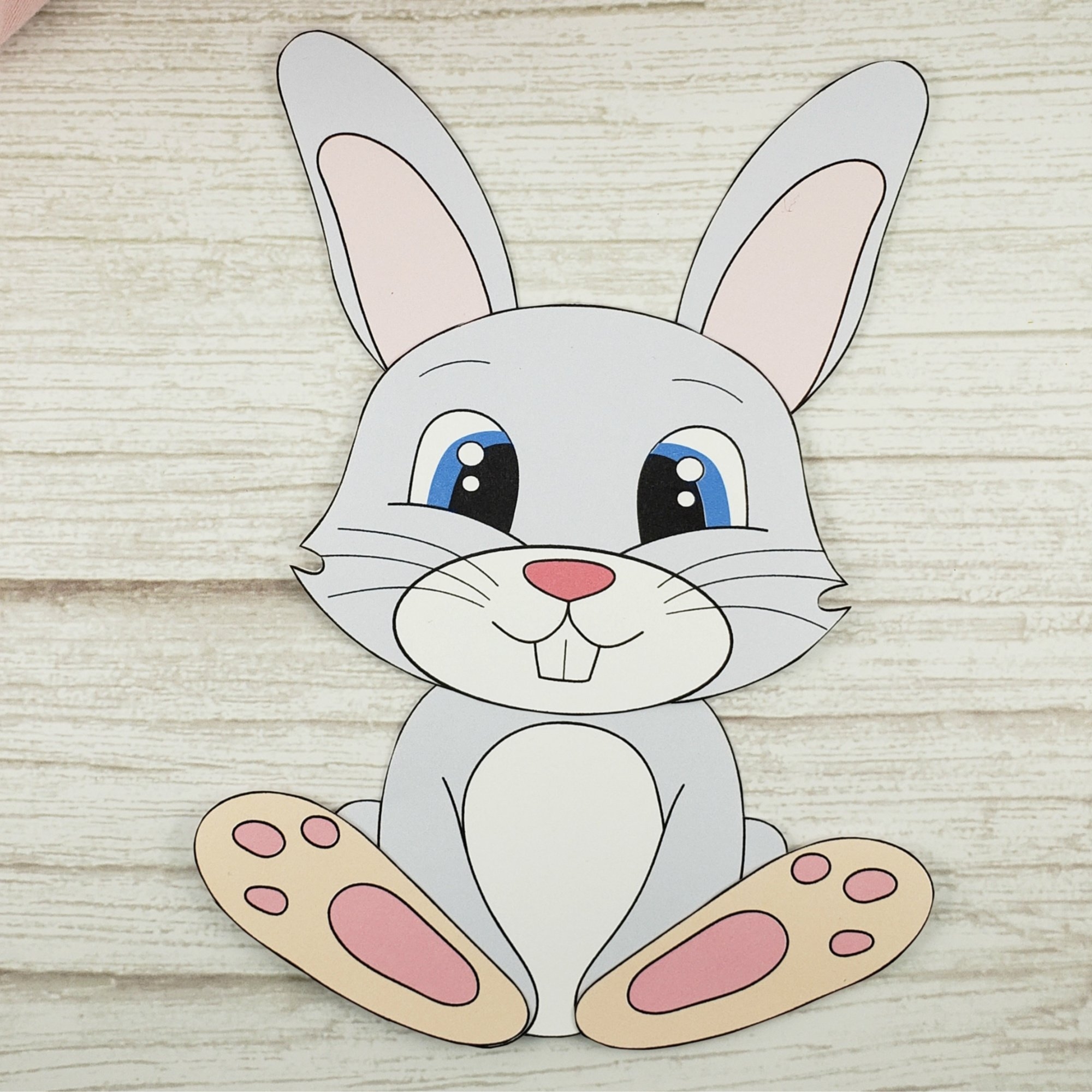 Free Bunny Template Printable
