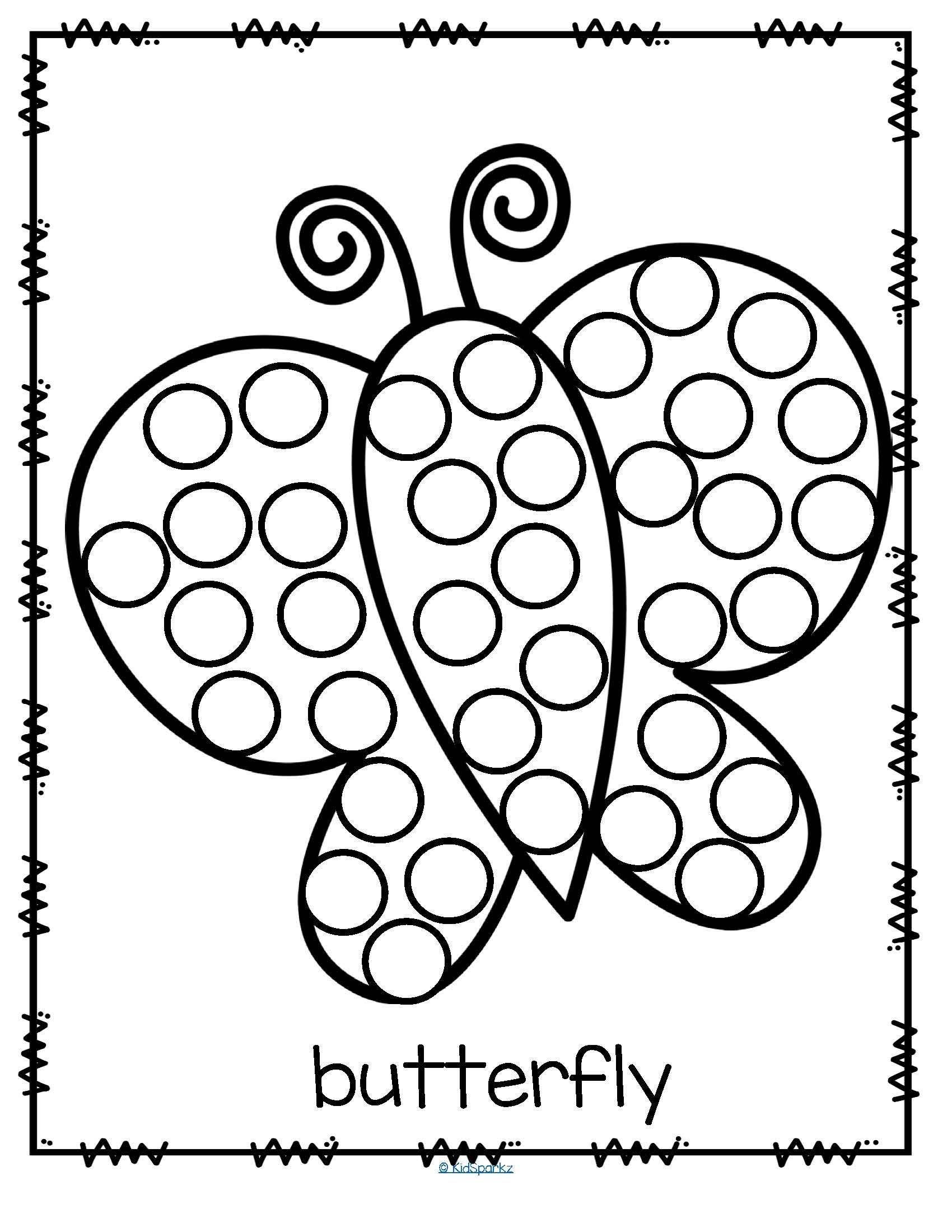Paint A Dot Printables