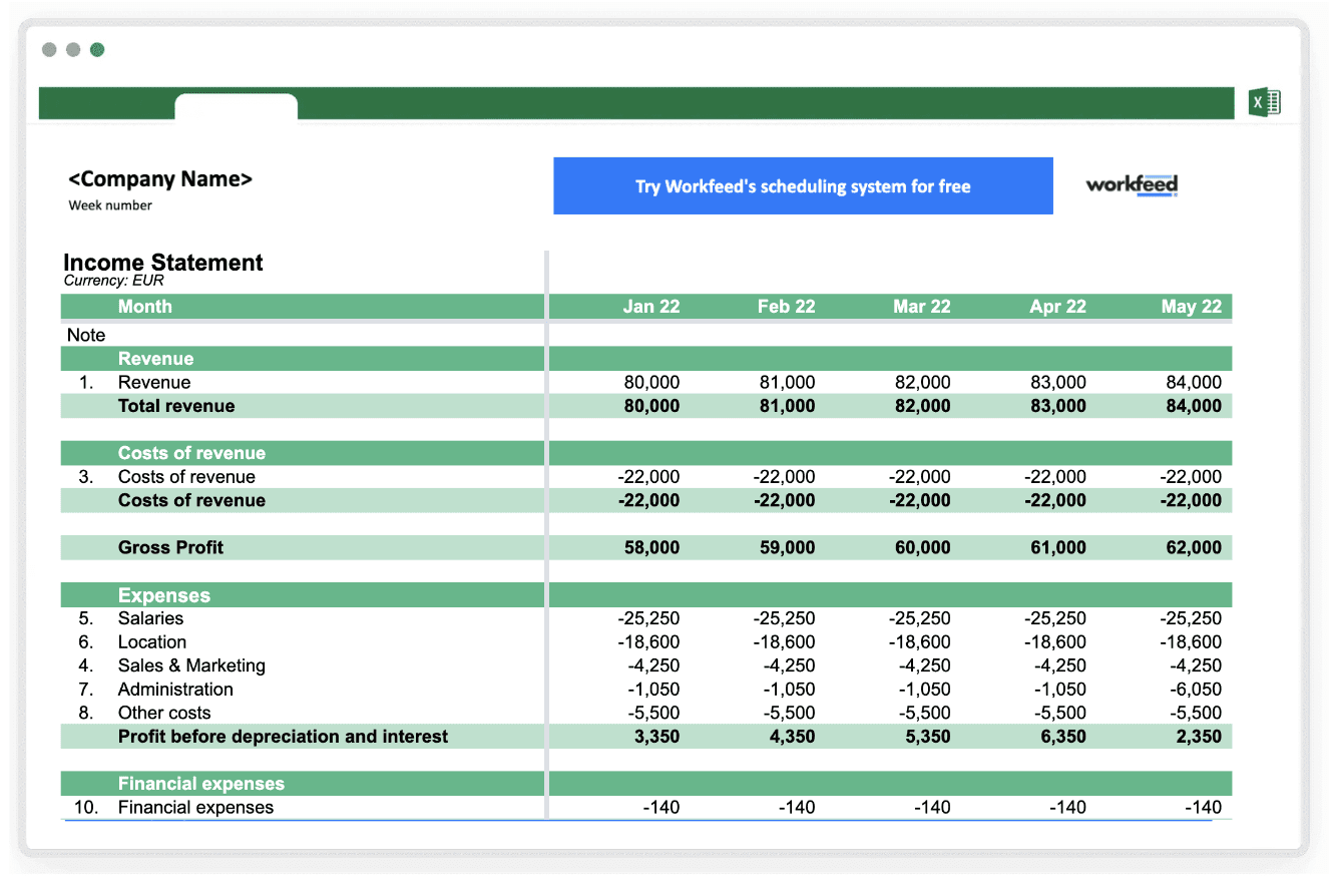 Free Printable Budget Worksheet Excel