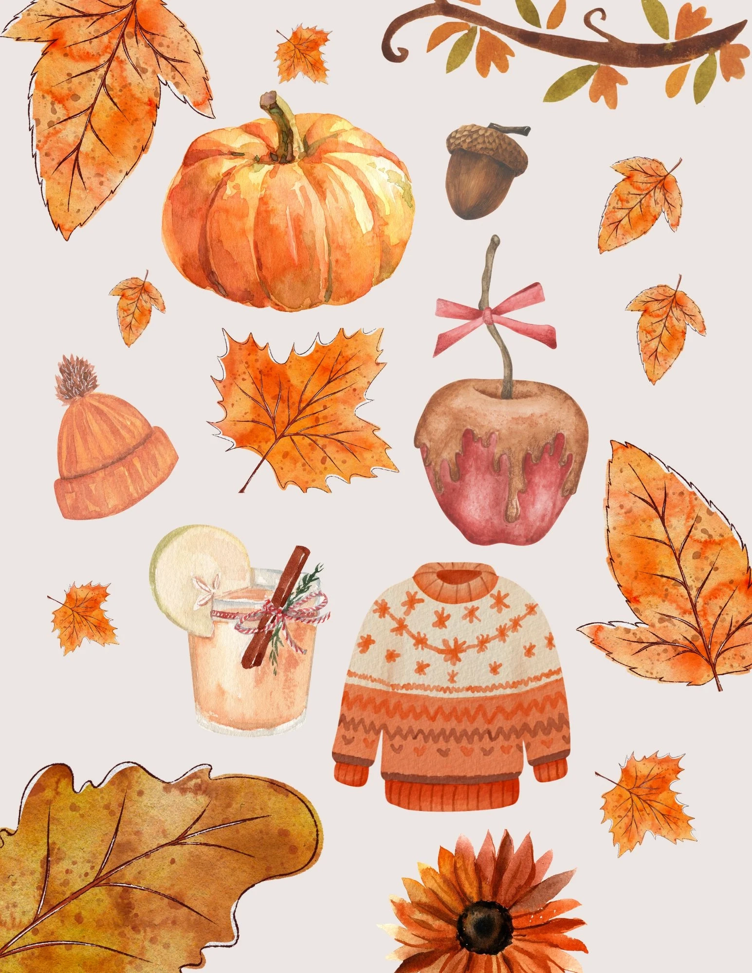 Free Fall Printable Templates