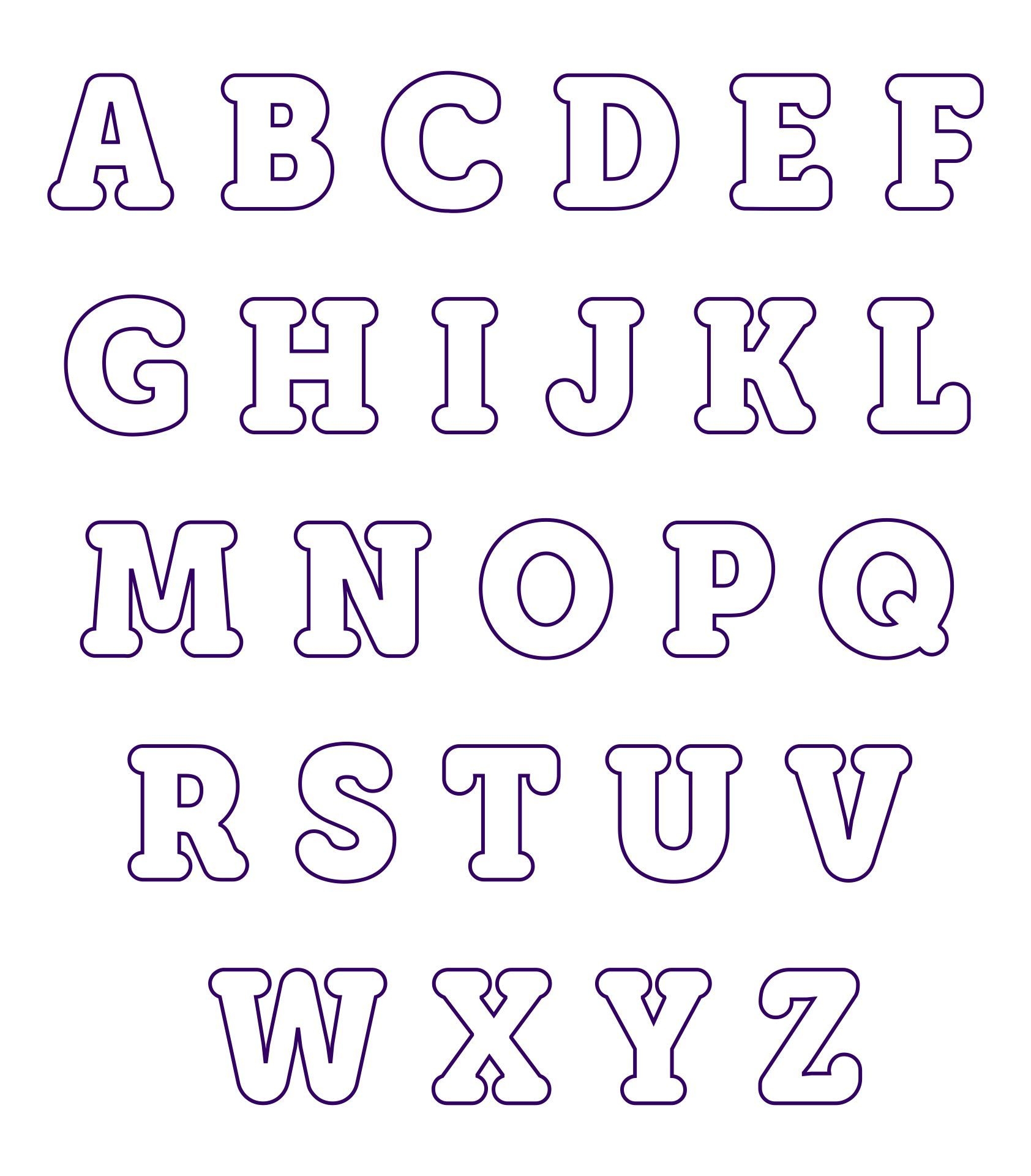 Free Free Printable Alphabet Templates For Applique Download Free 