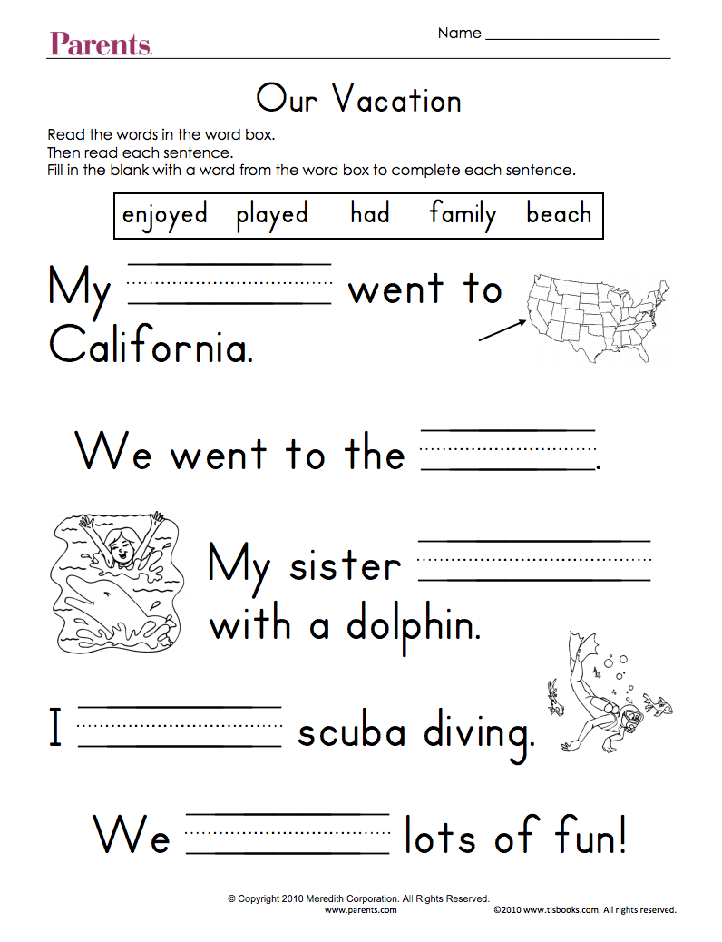 Free Printable Work Worksheets