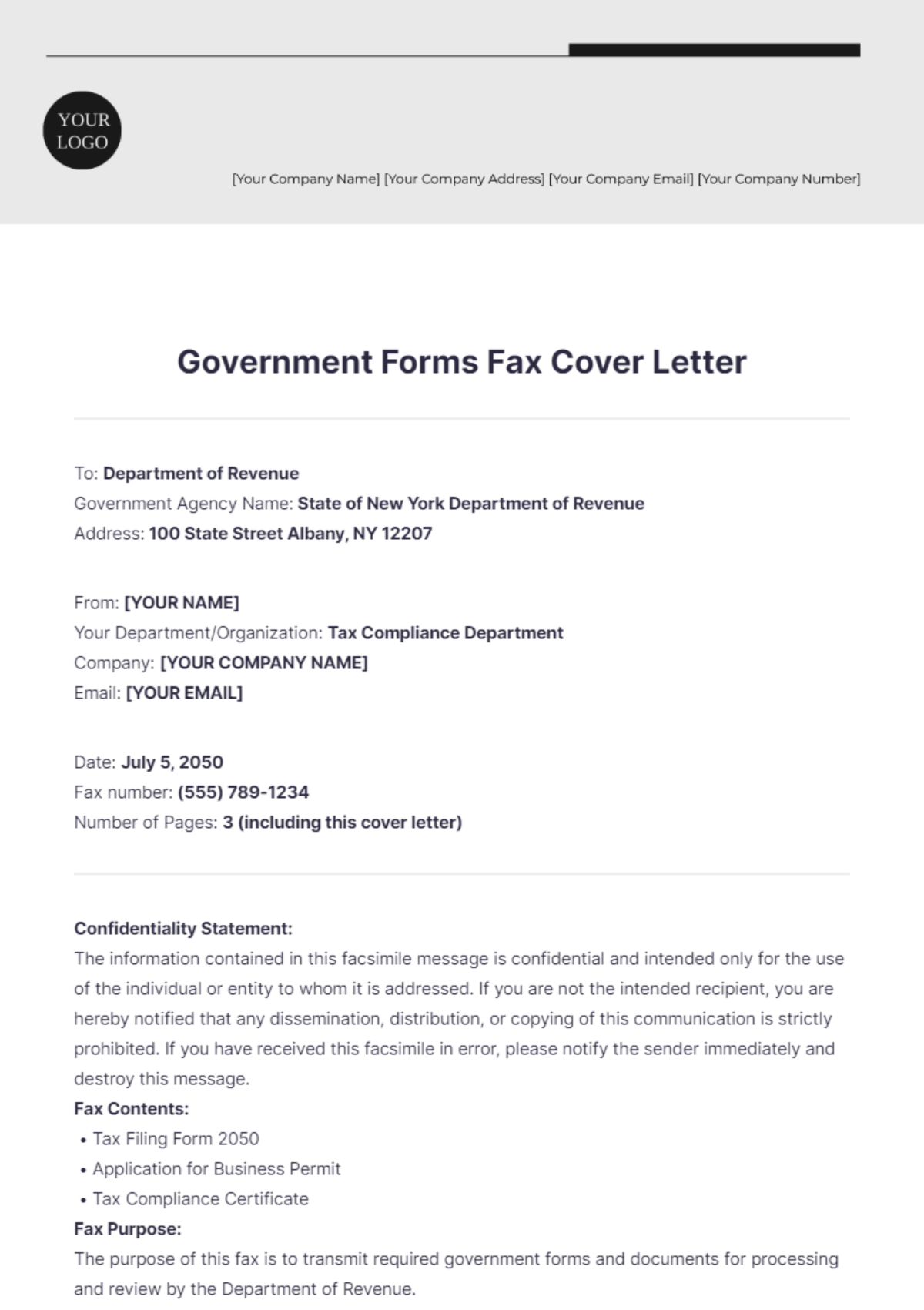 Free Printable Government Forms