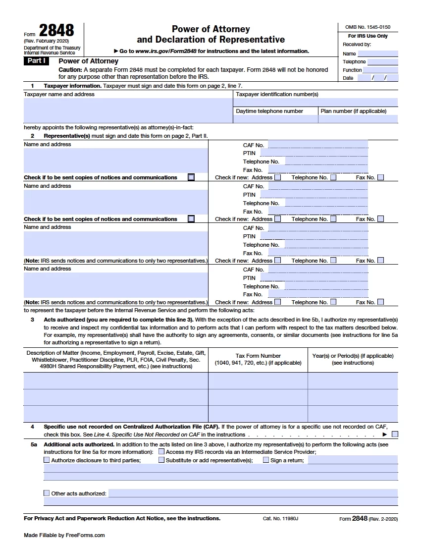 Irs Forms And Publications Page