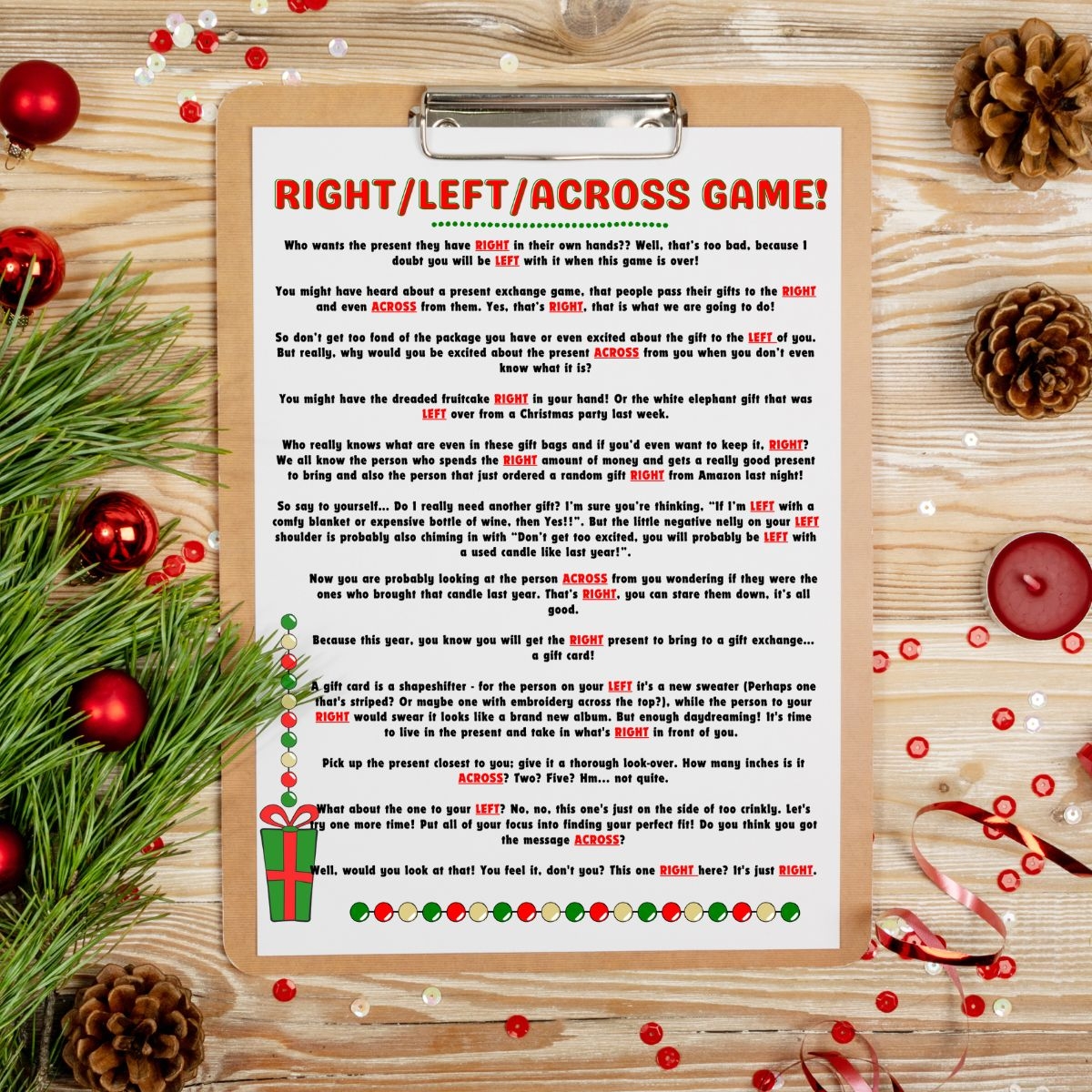 Free Online Printable Christmas Games