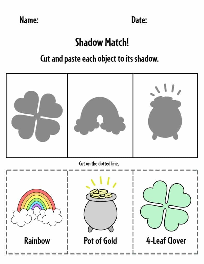FREE March Worksheets For Preschool The Hollydog Blog 