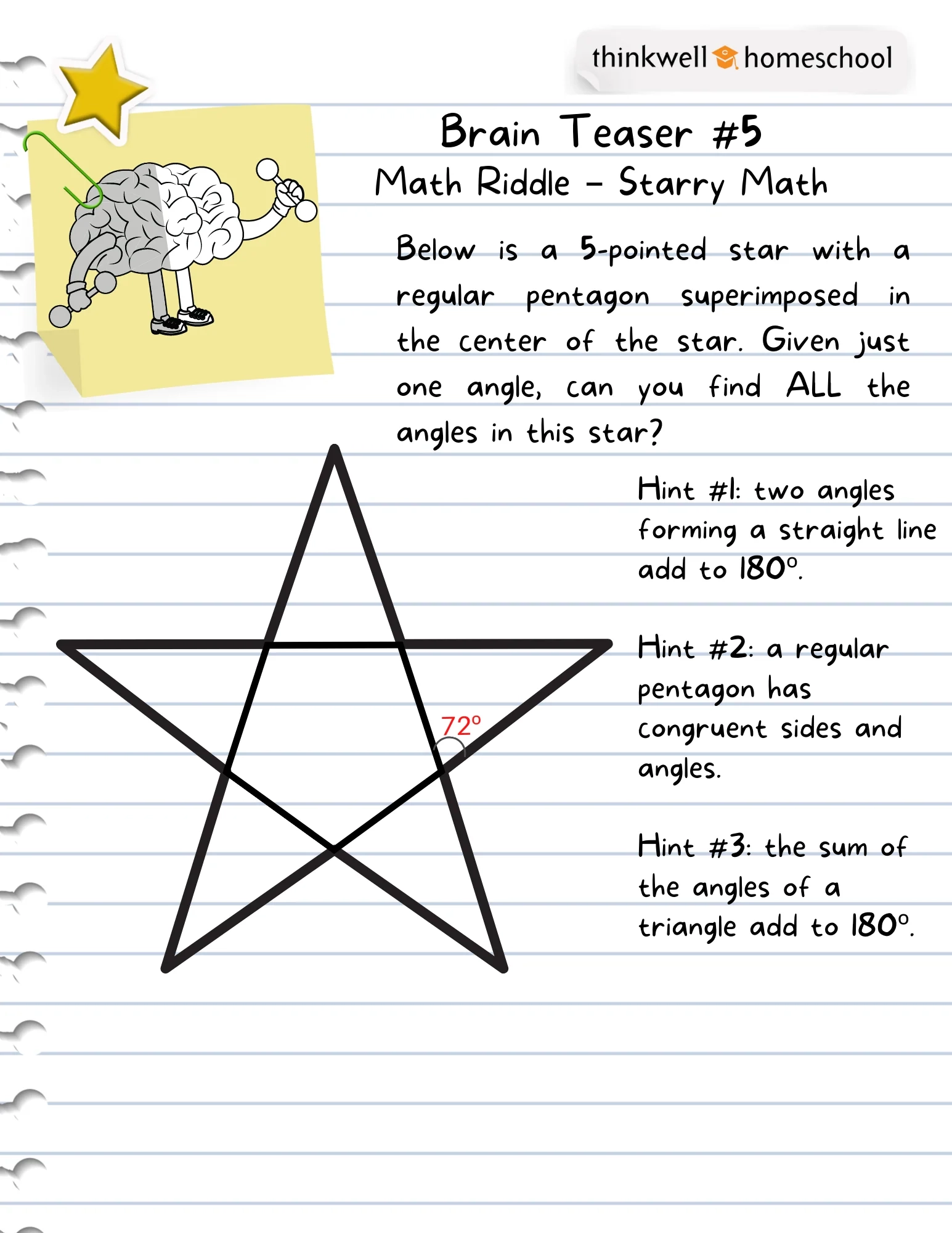 Free Printable Math Puzzles With Answers