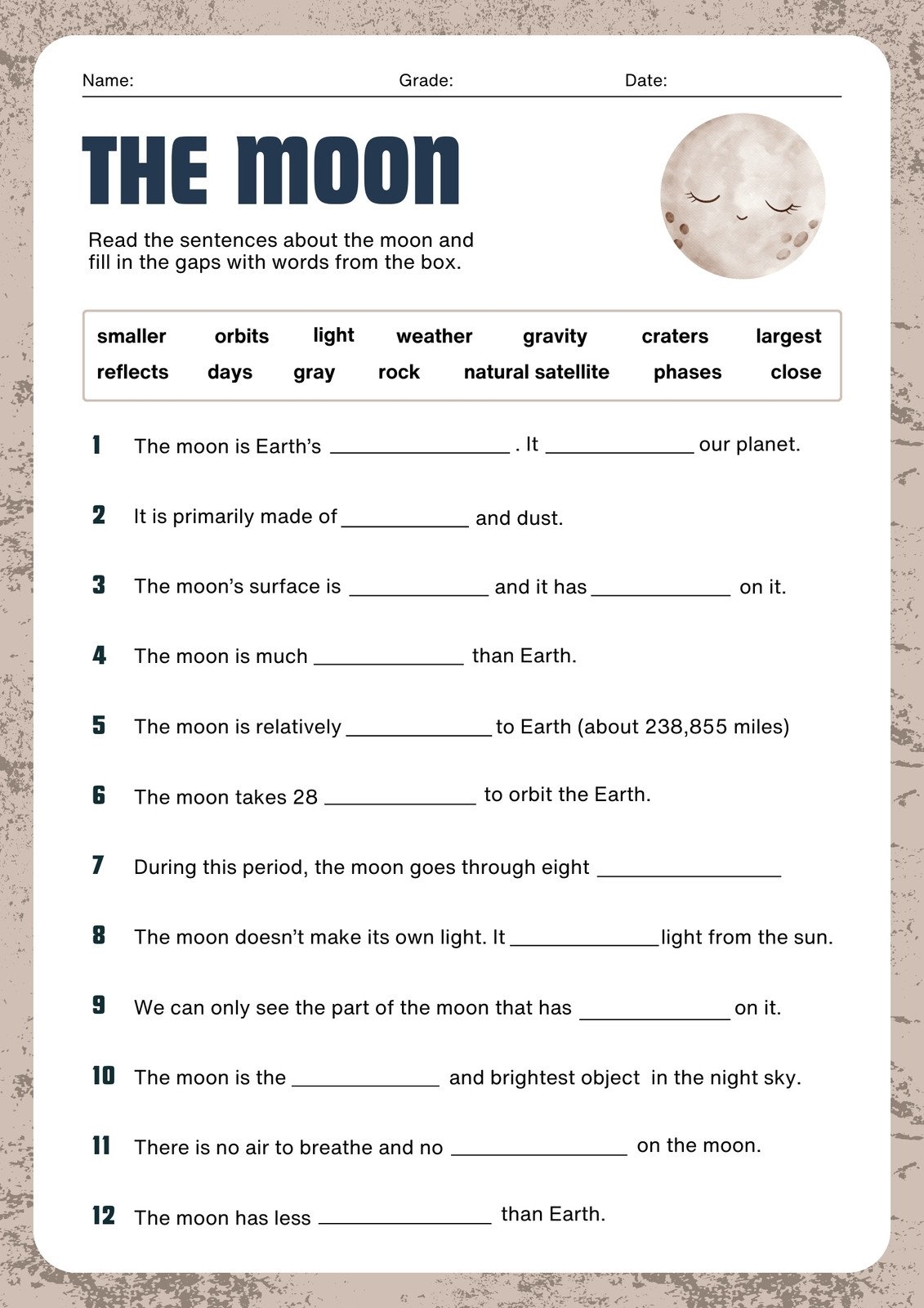 Free Printable 3rd Grade Reading Worksheet Templates Worksheets 