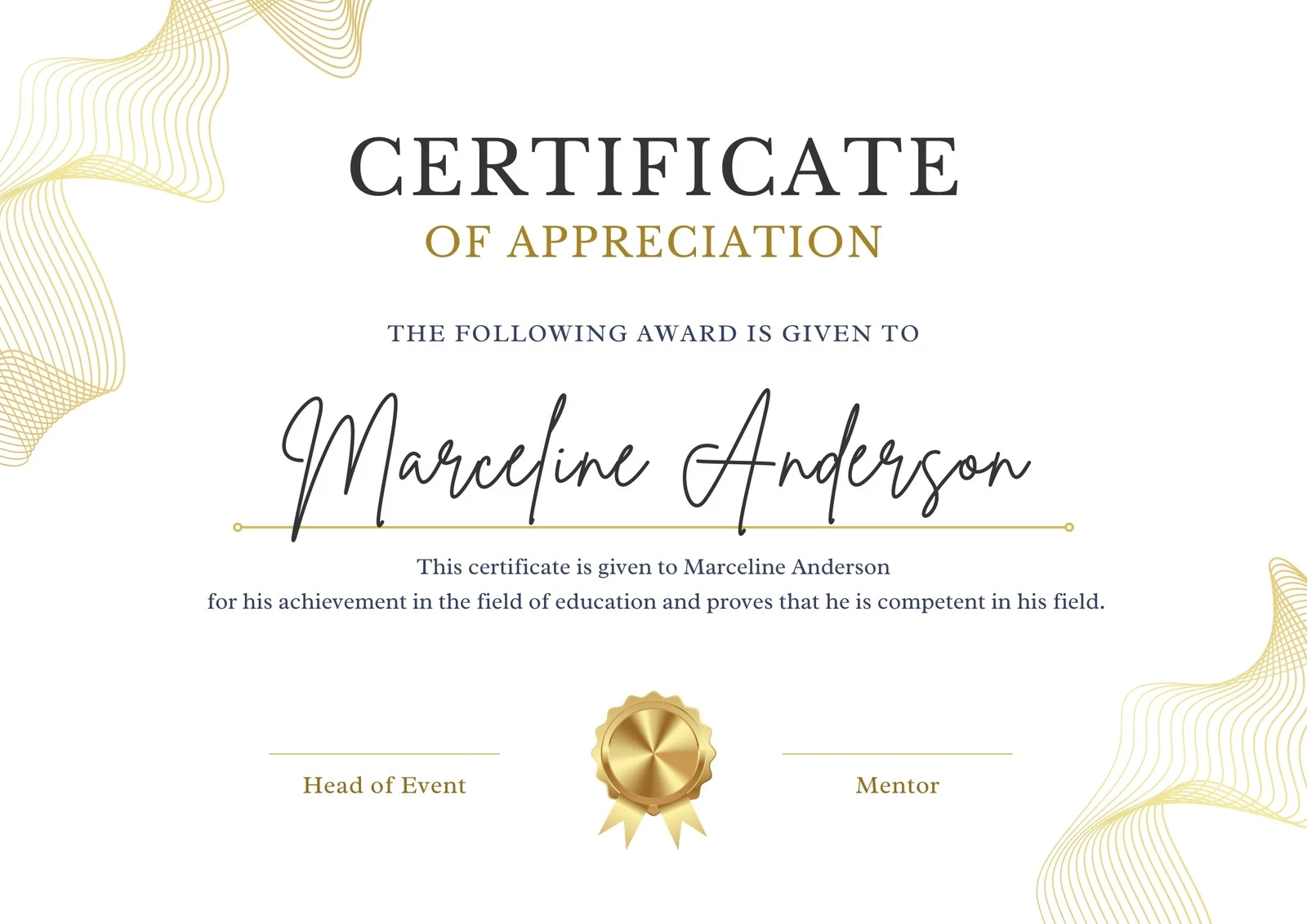 Certificate Templates Free Printable