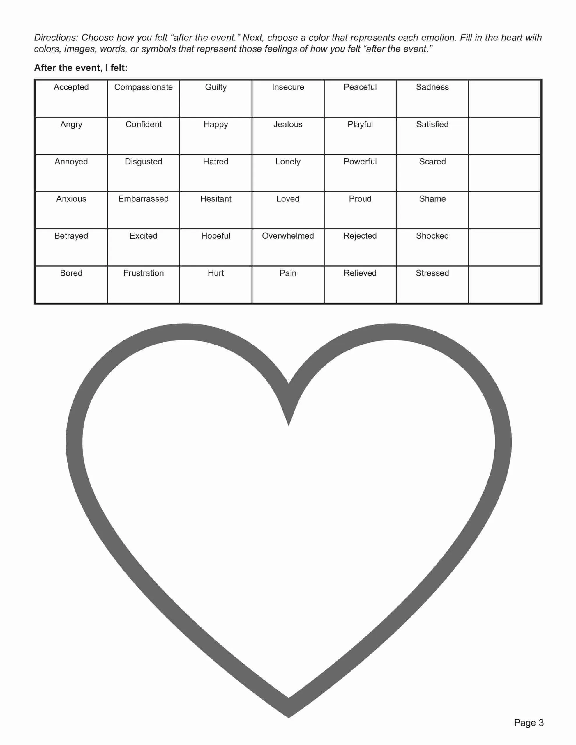 Printable Art Worksheets For Adults