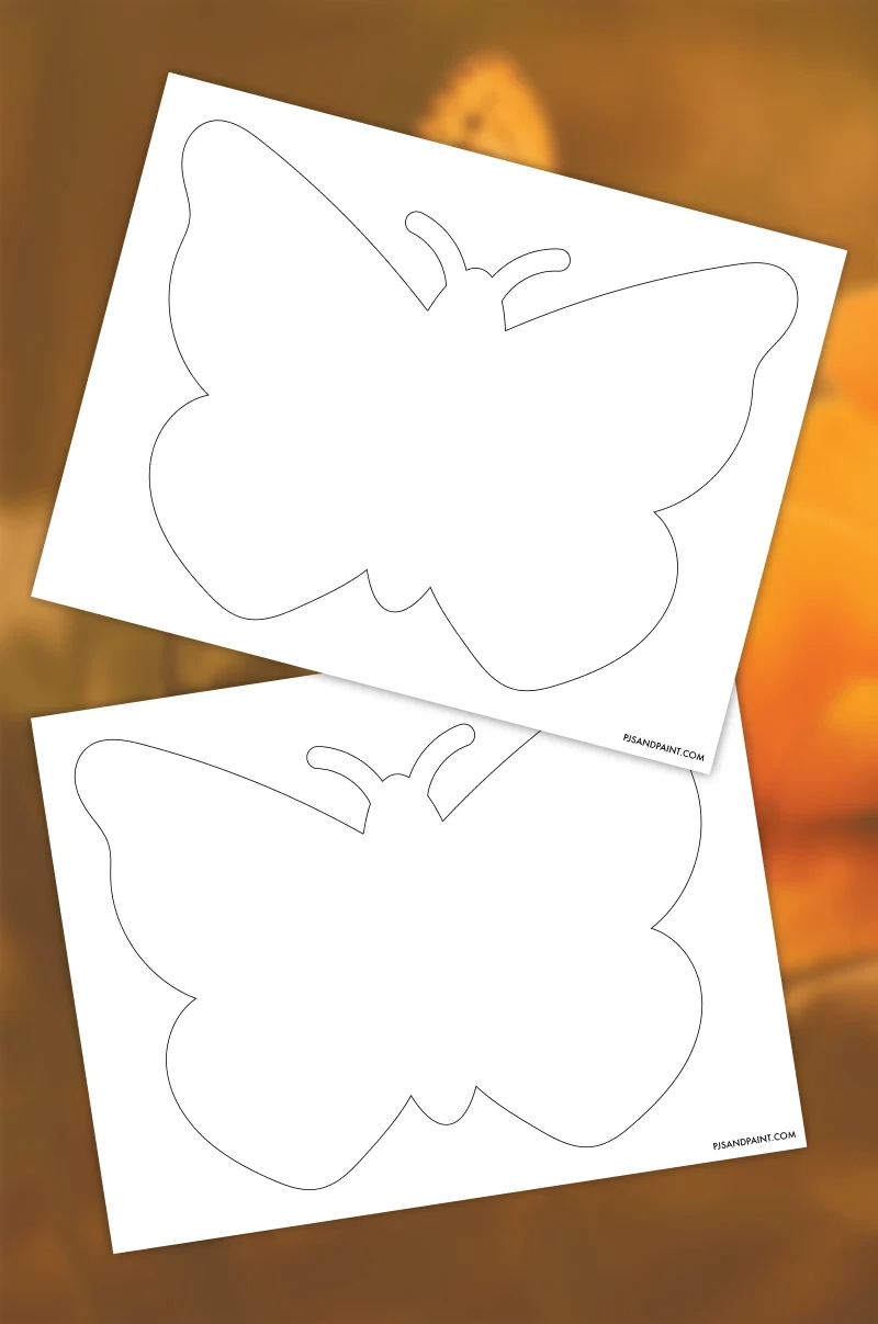 Free Printable 3d Butterfly Template