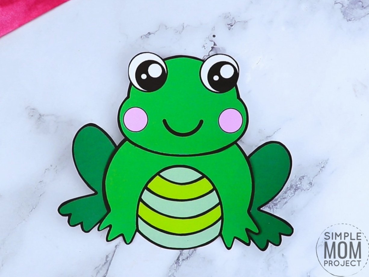 Frog Template Printable