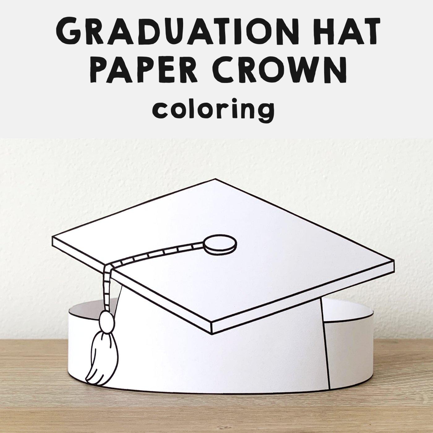 Free Printable Graduation Hat Paper Graduation Hat Paper Headband 