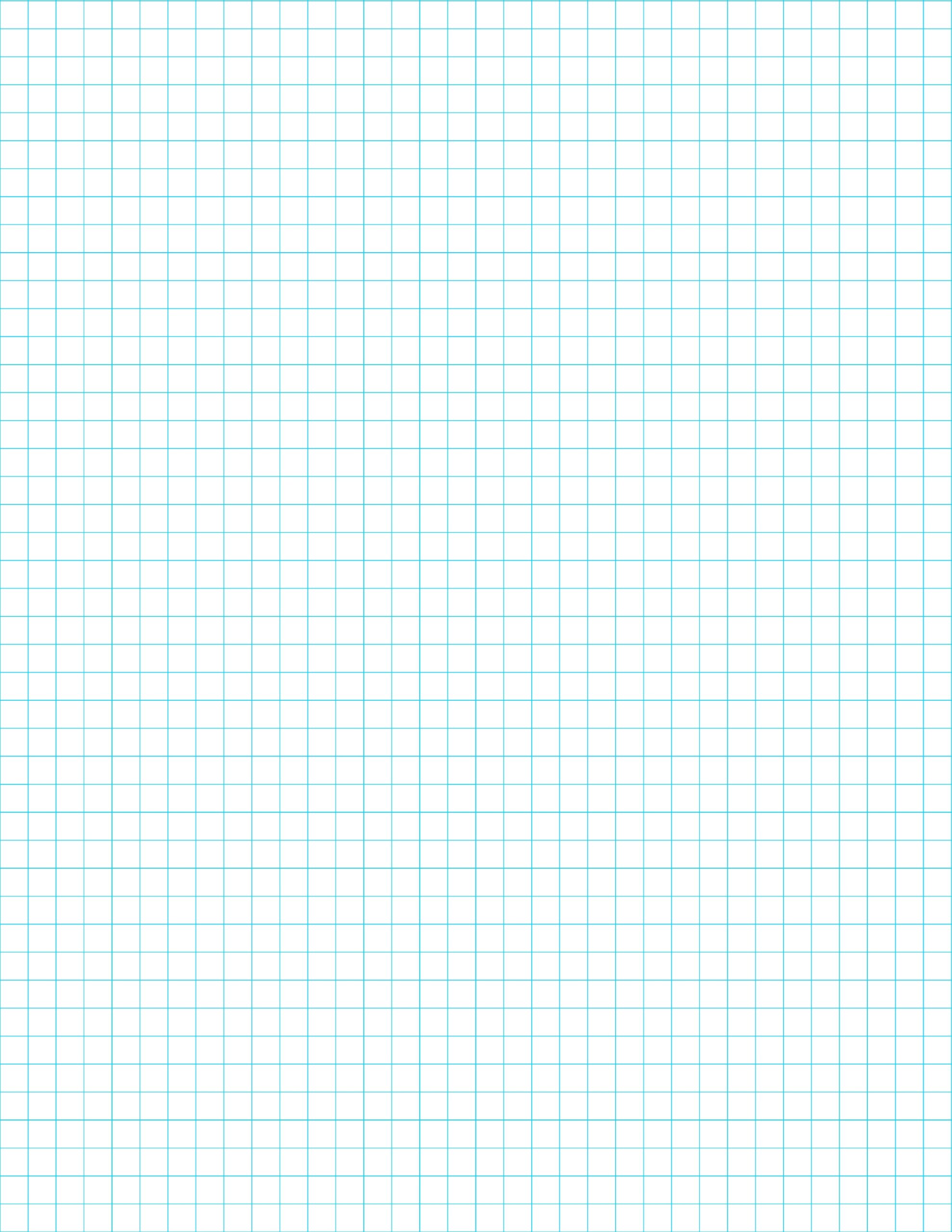 1 Inch Graph Paper Free Printable