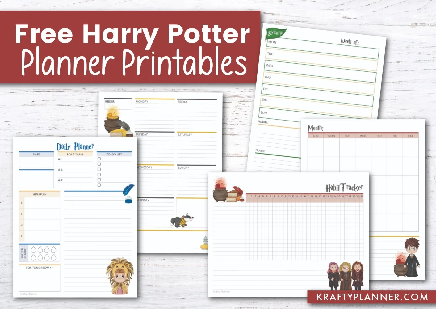 Free Printable Harry Potter Worksheets