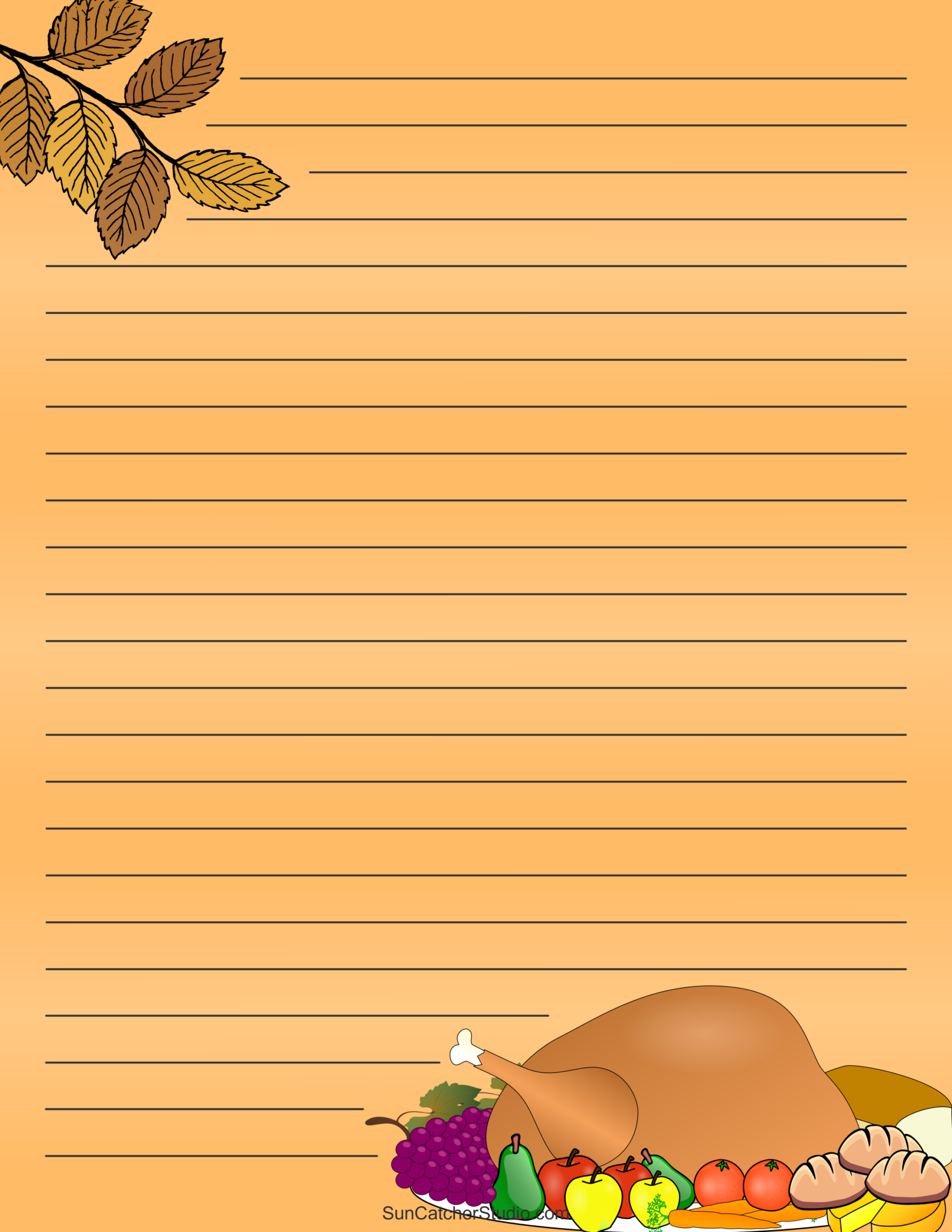 Free Printable Stationery And Lined Letter Writing Paper Free 