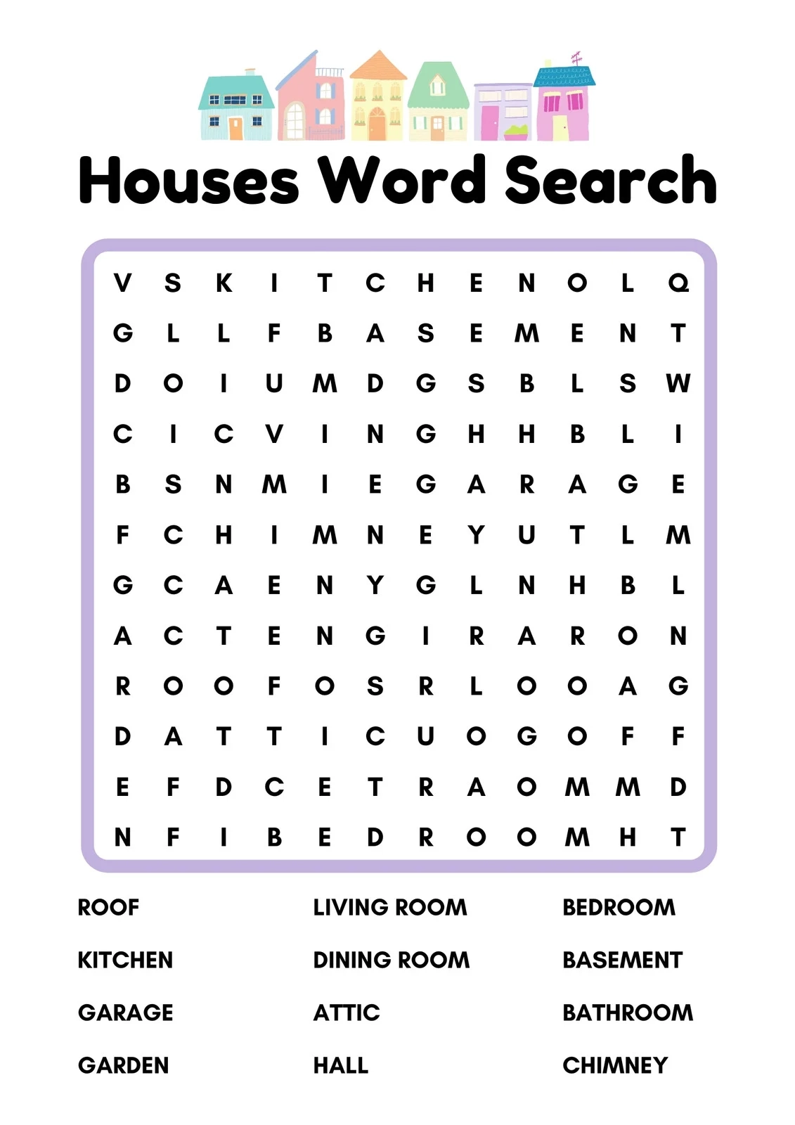 Printable Word Search Puzzles Free Online