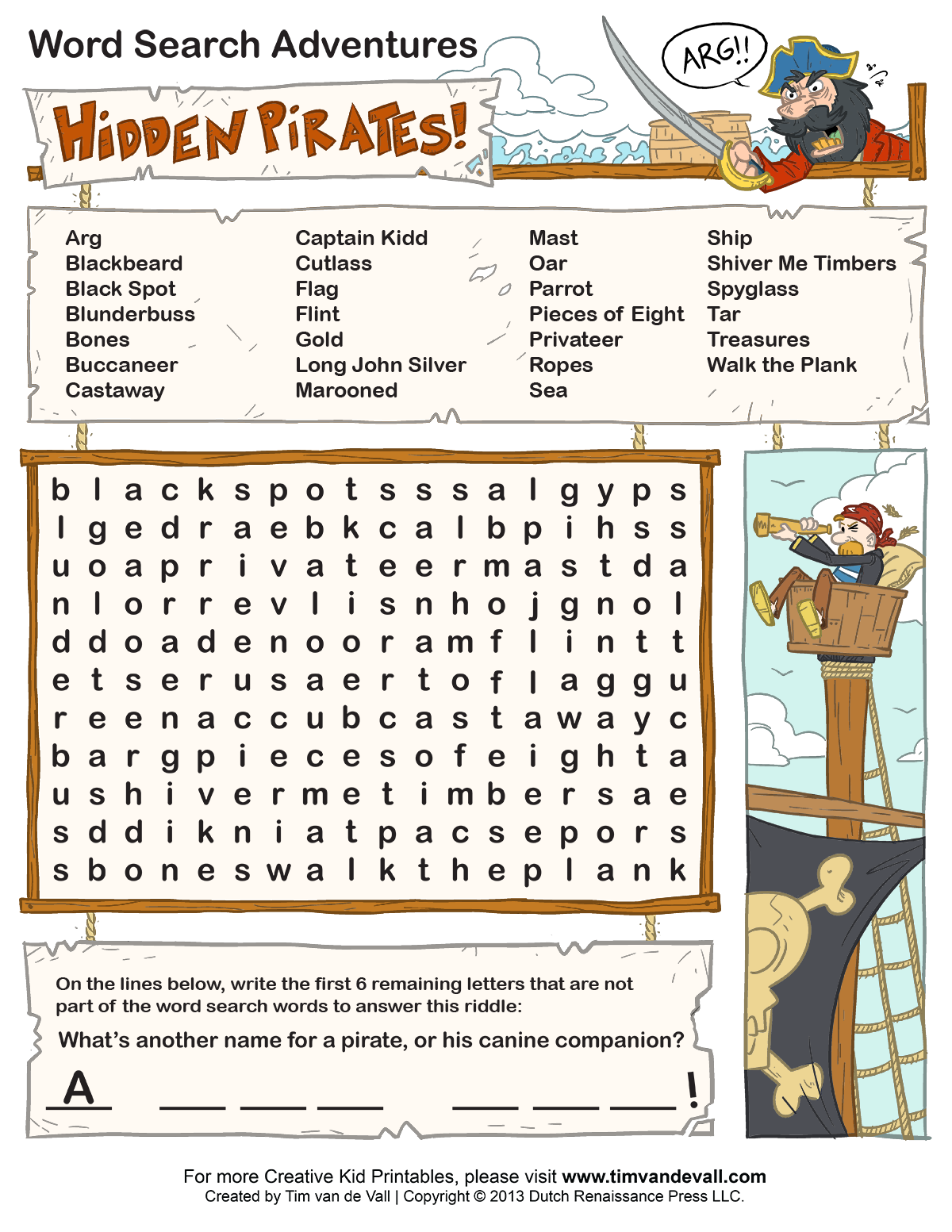 Free Word Search Printables Worksheets