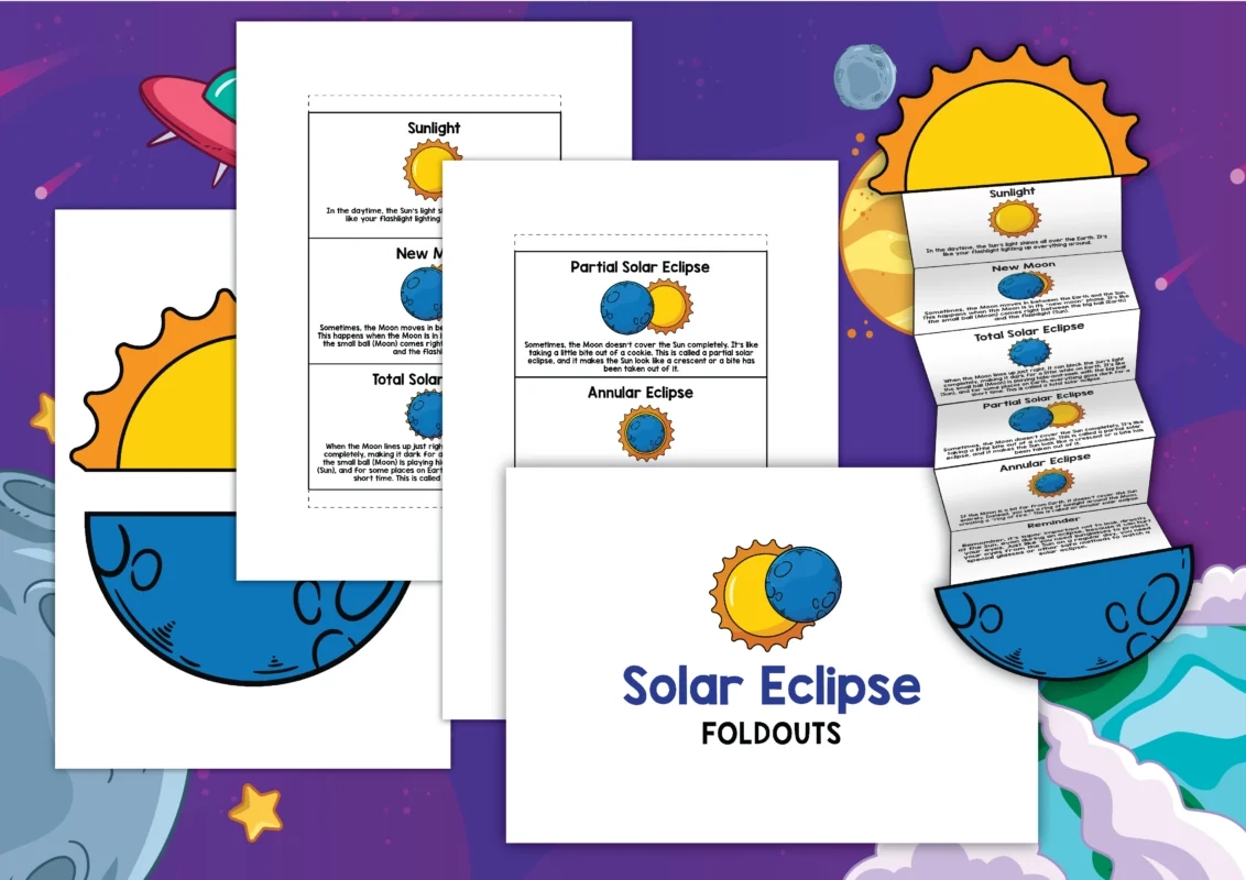 Free Solar Eclipse Activity PDF For Elementary Students